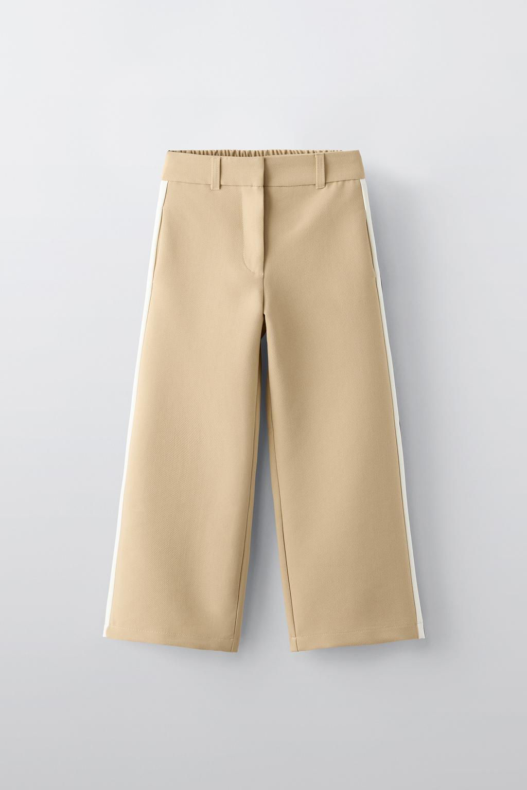 TROUSERS WITH SIDE TAPING - Zara фото 3