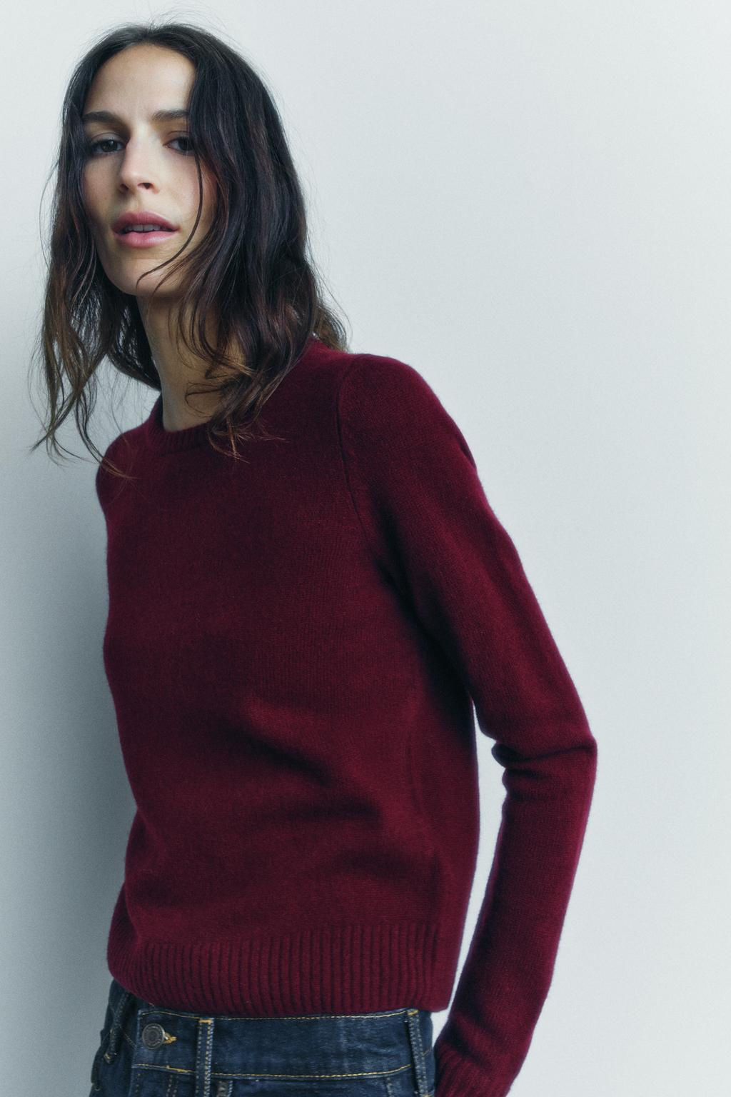 BASIC 100% WOOL SWEATER - Zara фото 8