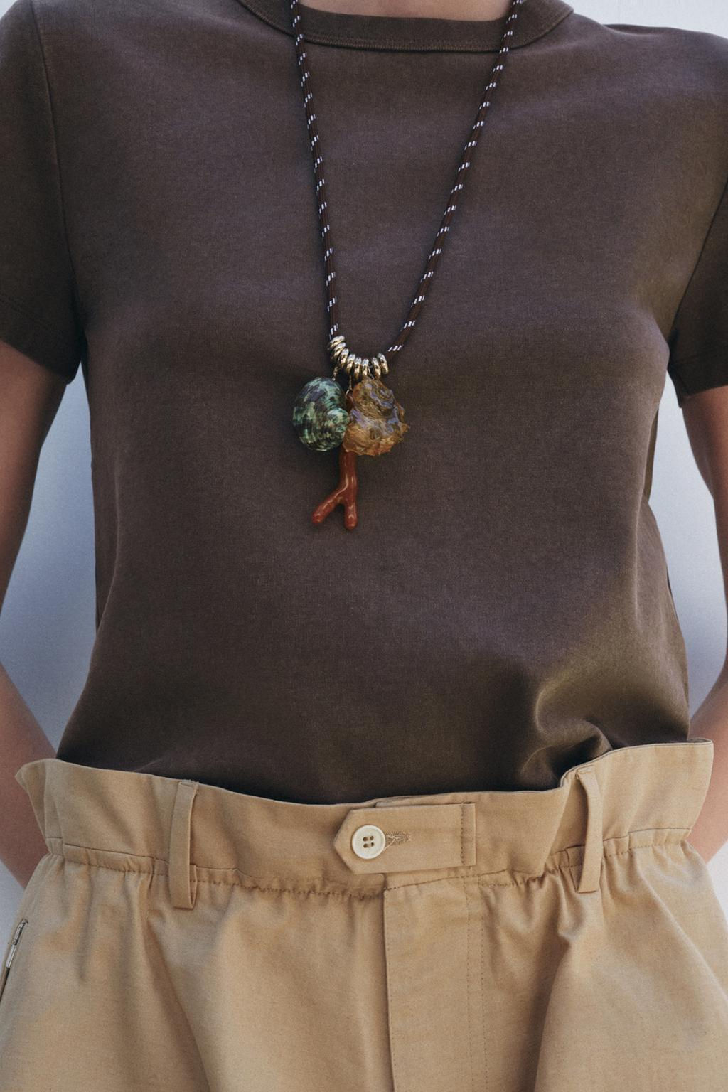 SHORT SLEEVE INTERLOCK T-SHIRT