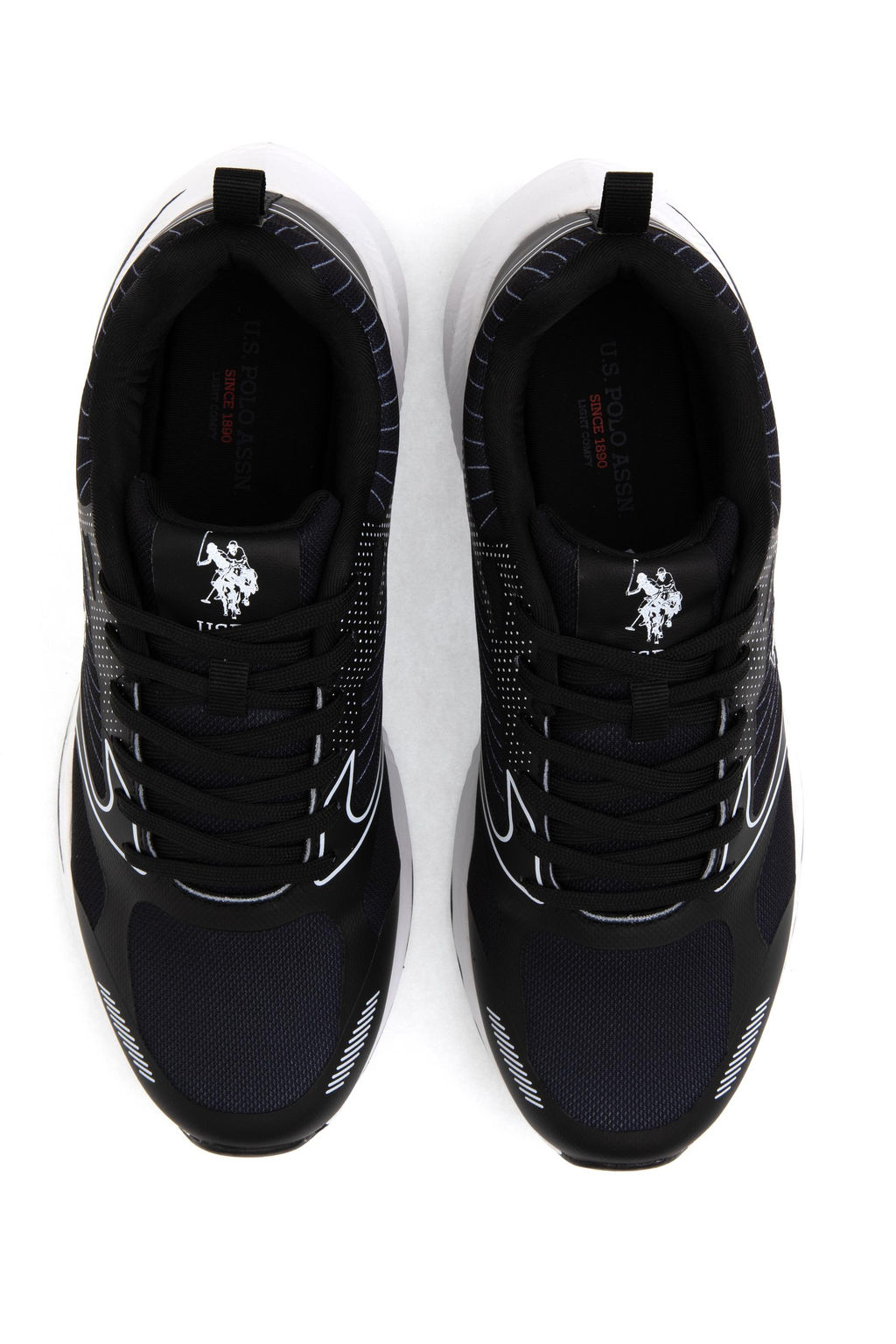 Erkek Siyah Spor Ayakkab_ - U.s. polo assn фото 6