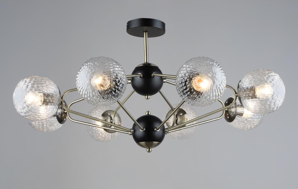 Люстра Модерн MS-000652-8BK - Leek фото 2