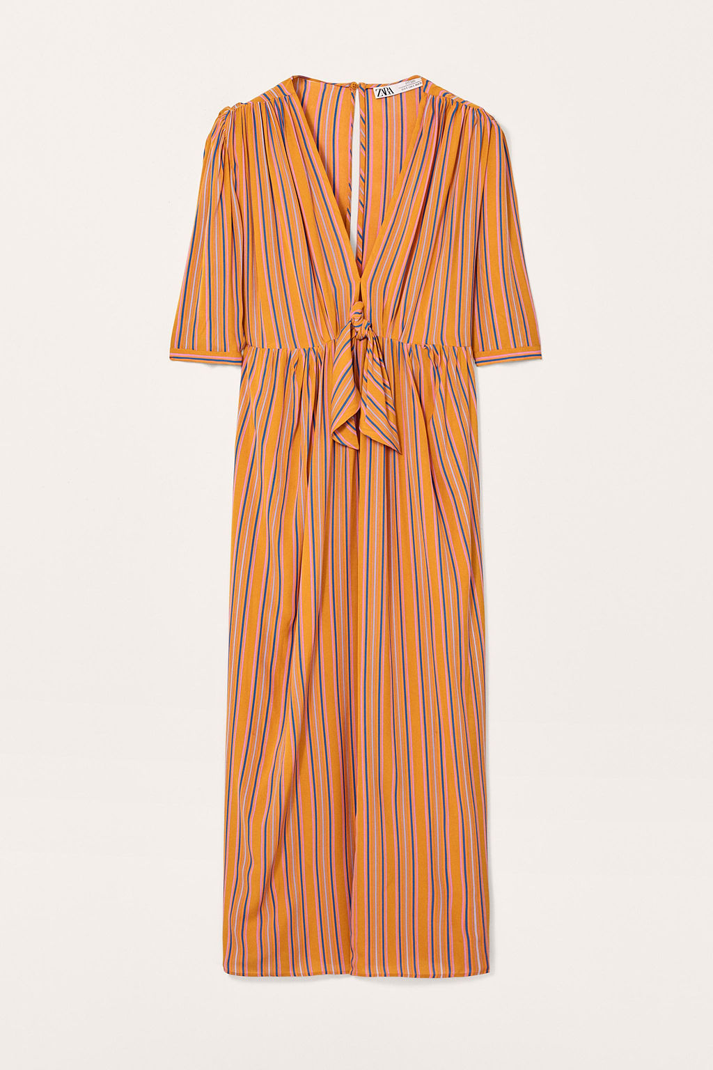 LIMITED EDITION STRIPED MIDI DRESS - Zara фото 14