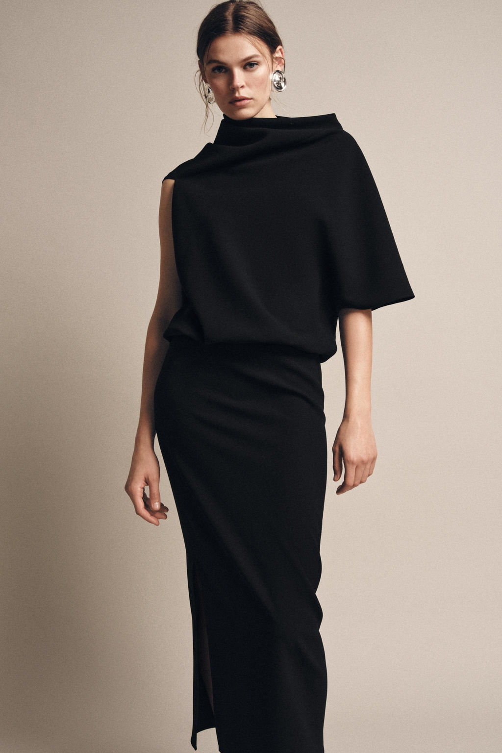 ZW COLLECTION ASYMMETRIC DRESS - Zara фото 6