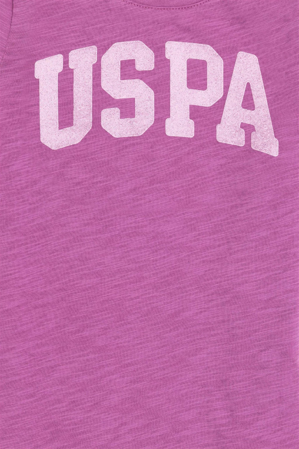 U. S. Polo Assn / Фиолетовая базовая футболка для девочек - U.s. polo assn фото 3