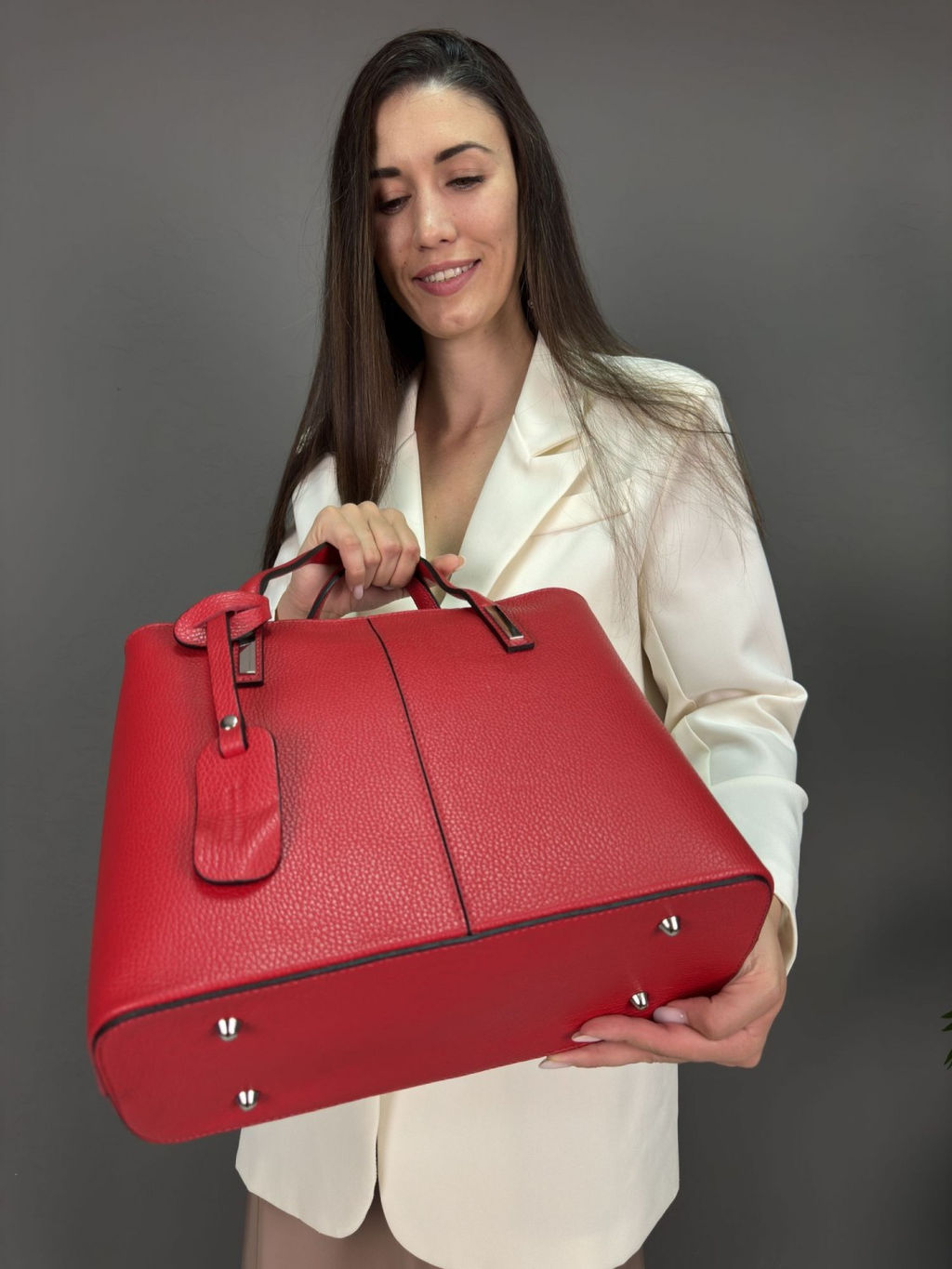 Сумка женская из натуральной телячьей кожи