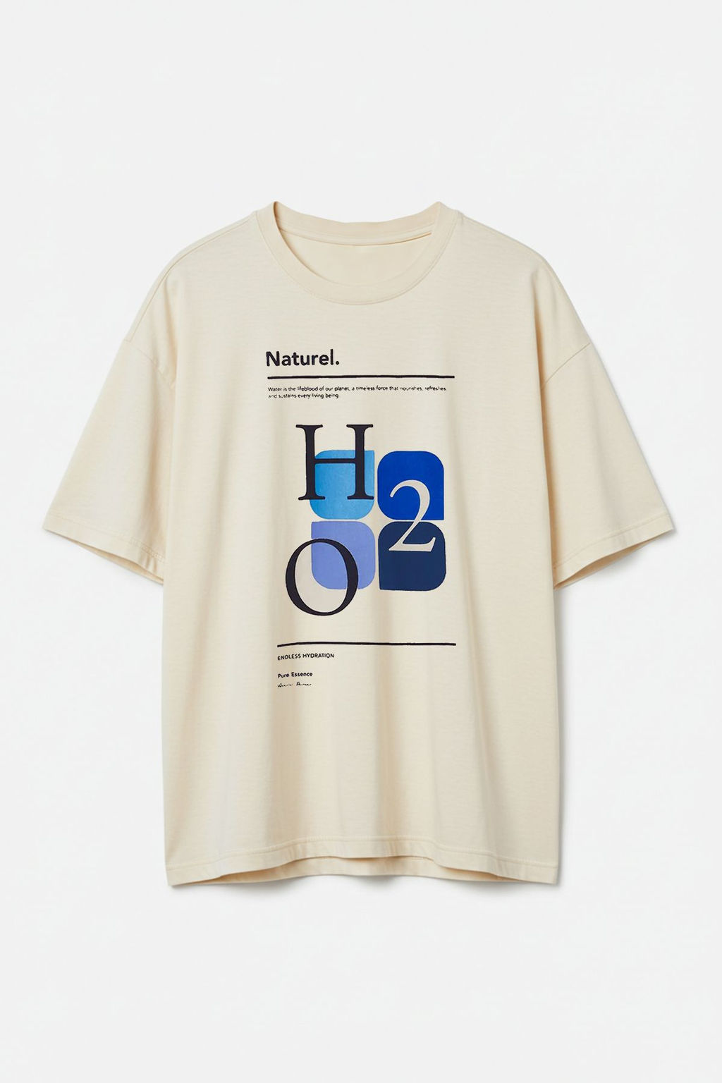 TRENDYOL MAN Tas Oversize/Genis Kesim %100 Pamuklu On Bask?l? T-Shirt TMNSS25TS00124 - Trendyolmilla фото 2