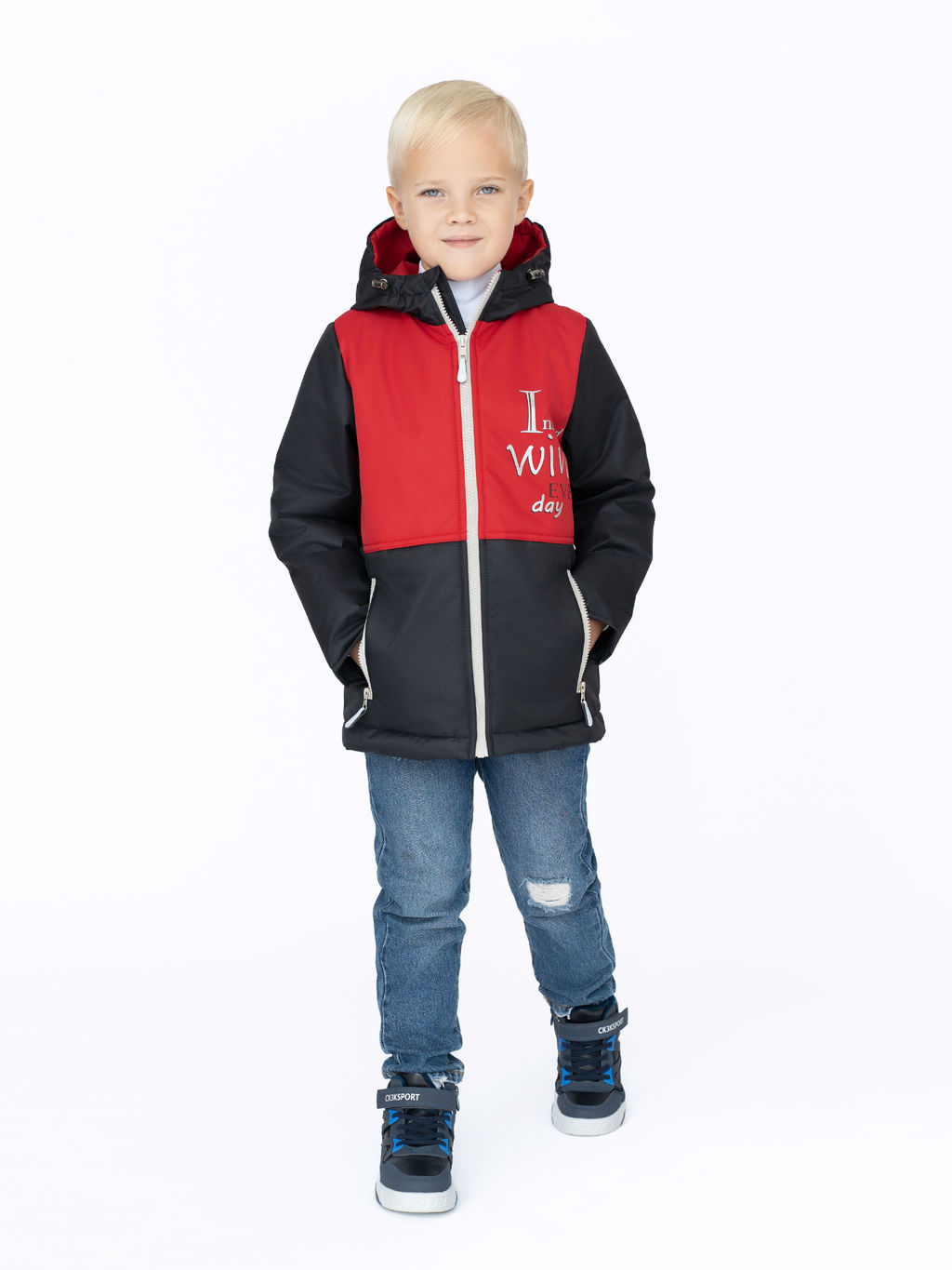 Куртка детская черная