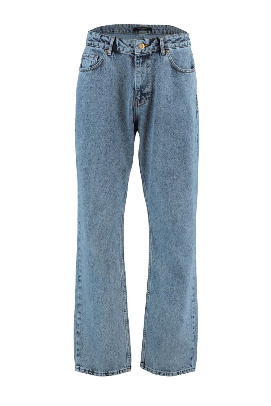 TRENDYOL MAN Mavi %100 Pamuk Regular Fit Jeans Kot Pantolon TMNAW22JE0059 - Trendyolmilla фото 10