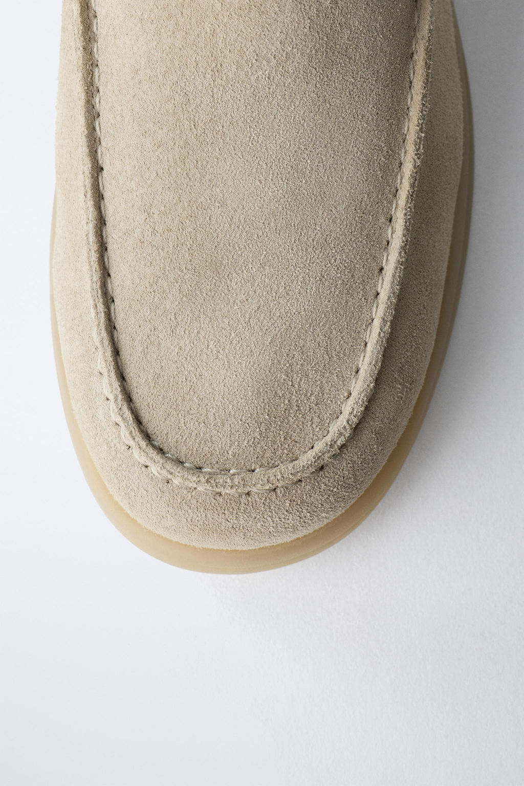 LEATHER DECK ANKLE BOOTS - Zara фото 6