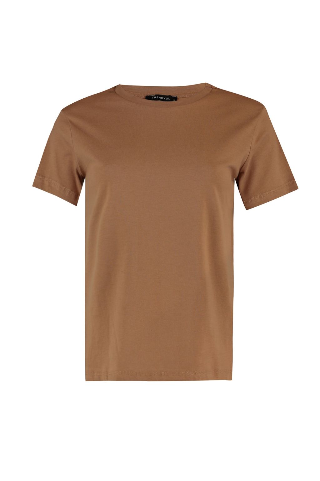 TRENDYOLMILLA Cok Renkli %100 Pamuk Suprem Bisiklet Yaka 2li Paket Orme T-Shirt TWOSS20TS0141 фото 7