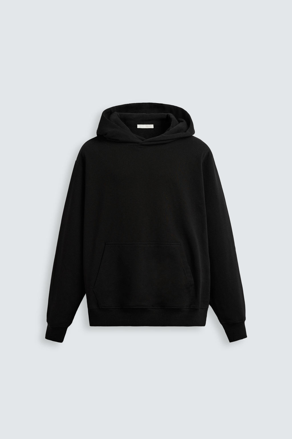 SUDADERA CAPUCHA B?SICA / Negro - Zara фото 7