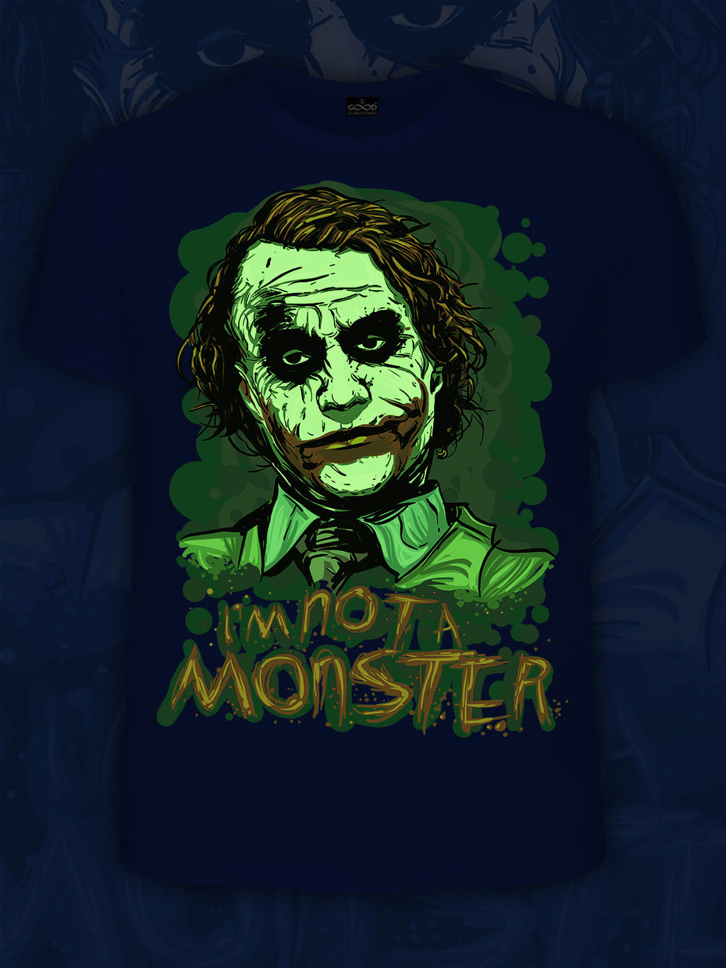 Футболка мужская IM NOT A MONSTER - Good фото 3
