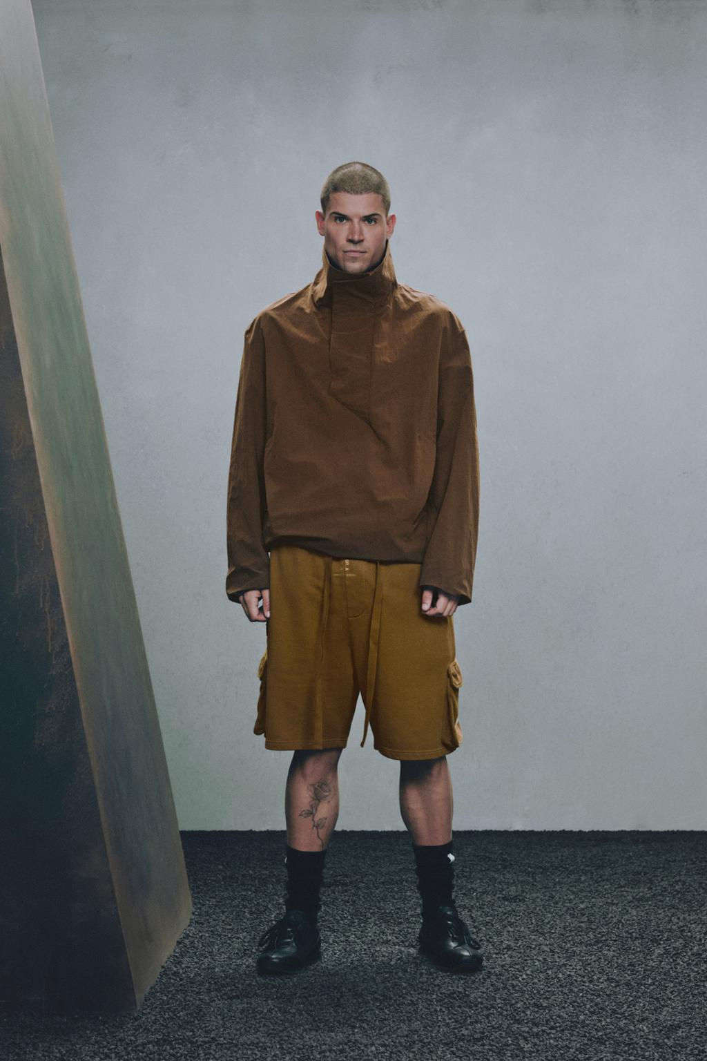RELAXED FIT CARGO BERMUDA SHORTS X SR_A - Zara фото 4