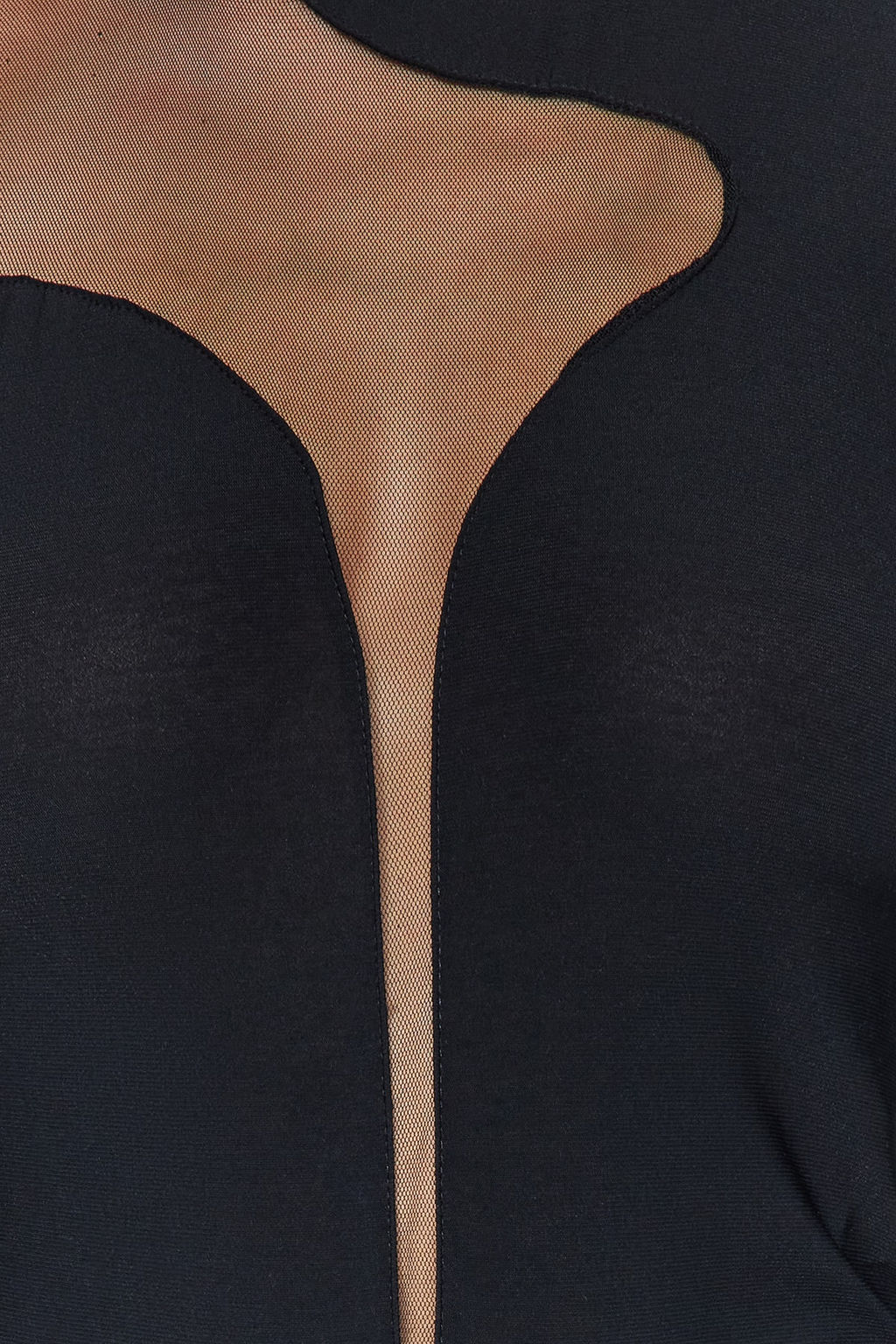 Trendyolmilla Siyah Transparan Detayl? Orme Tul Body TPRAW24BD00011 фото 5