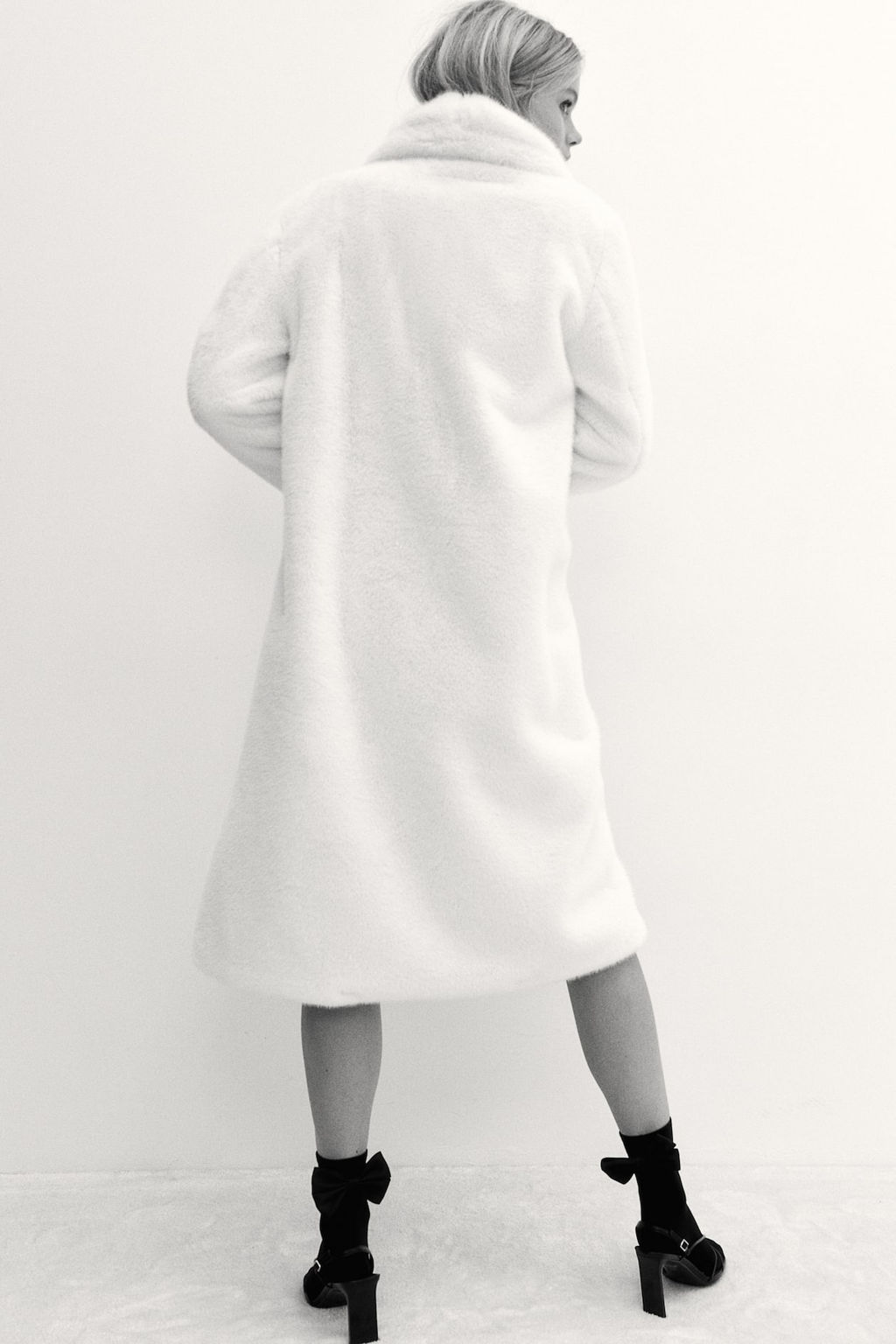 Abrigo efecto pelo - H&m фото 4