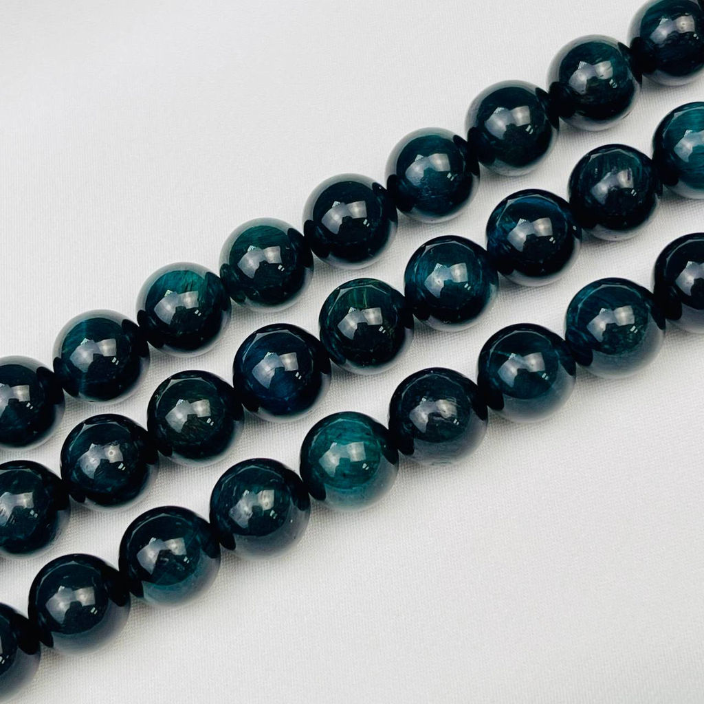 Бусины для украшений из Тигрового глаза (тонированный) 39 см