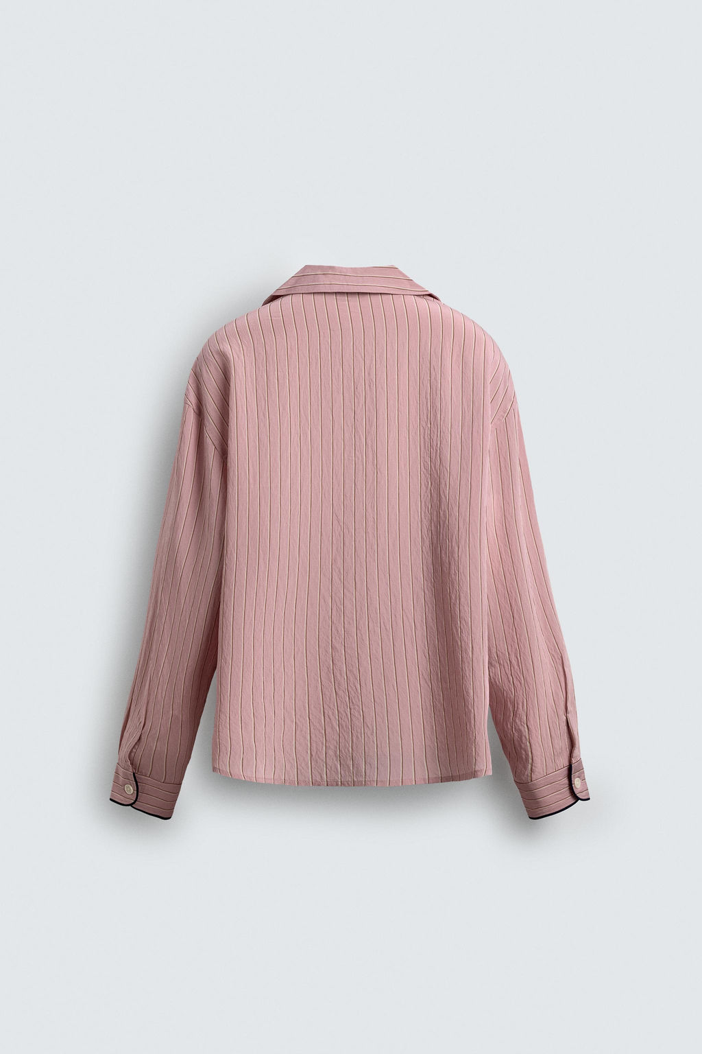STRIPED FLOWING SHIRT - Zara фото 16