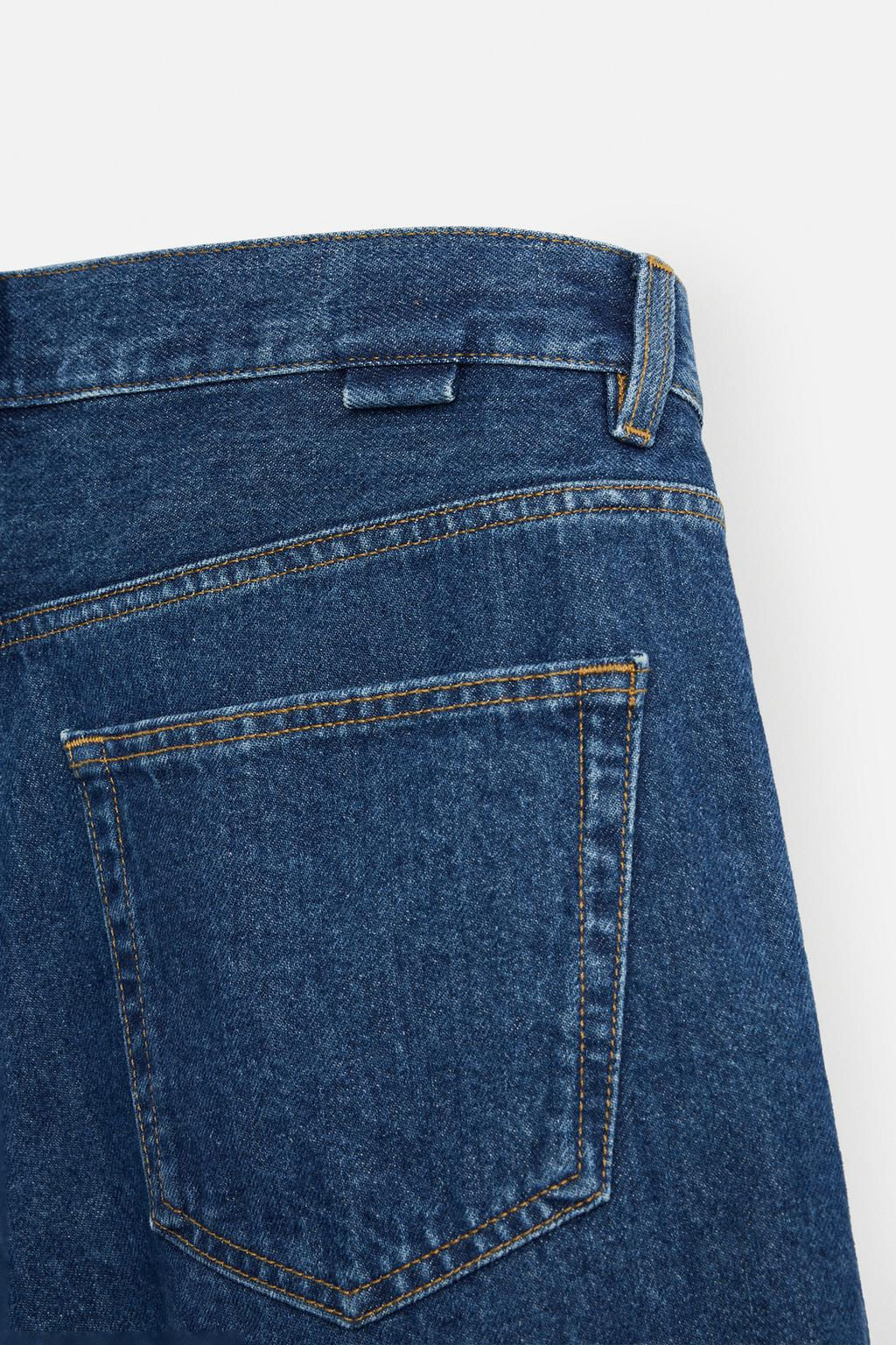 BAGGY FIT DENIM BERMUDA SHORTS - Zara фото 9