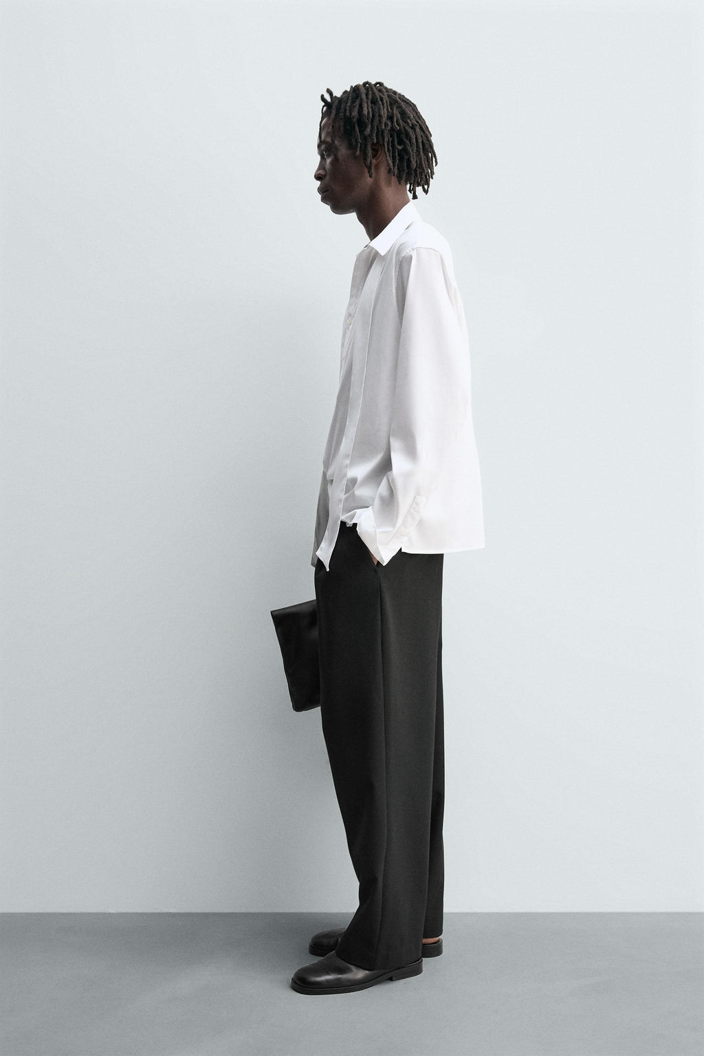 FLOWING SHIRT WITH BOW - Zara фото 4