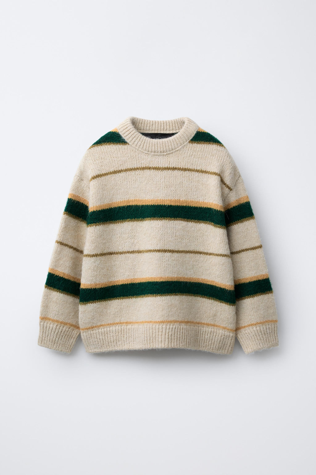 STRIPED KNIT SWEATER