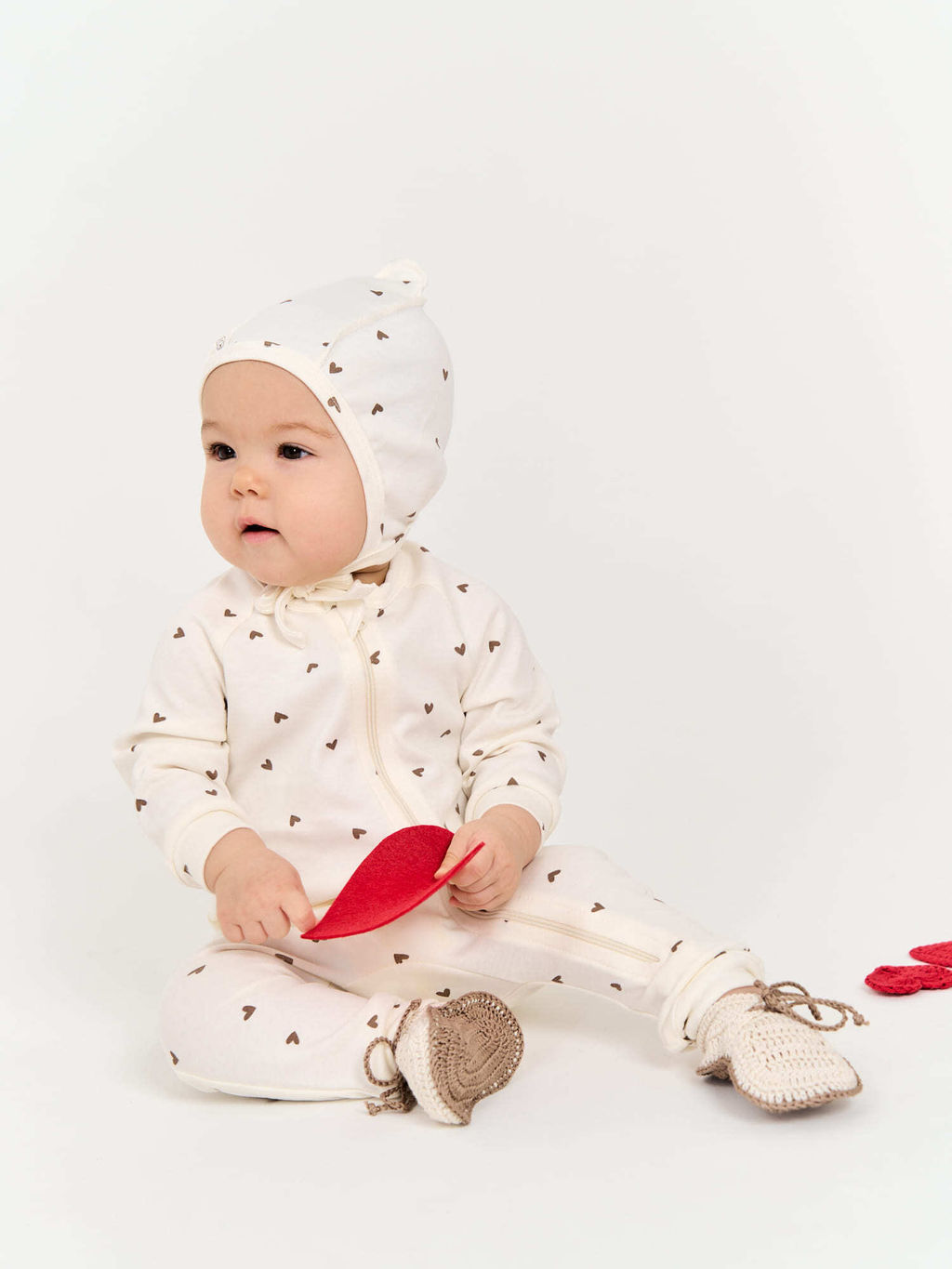 Пинетки вязаные Молоко 0+ - Bungly фото 7