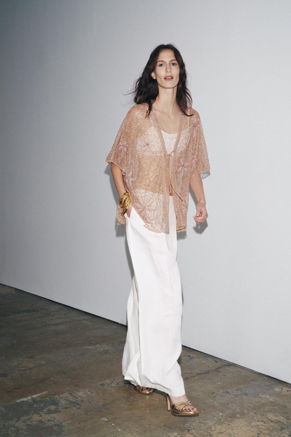 ZW COLLECTION EMBROIDERED BLOUSE