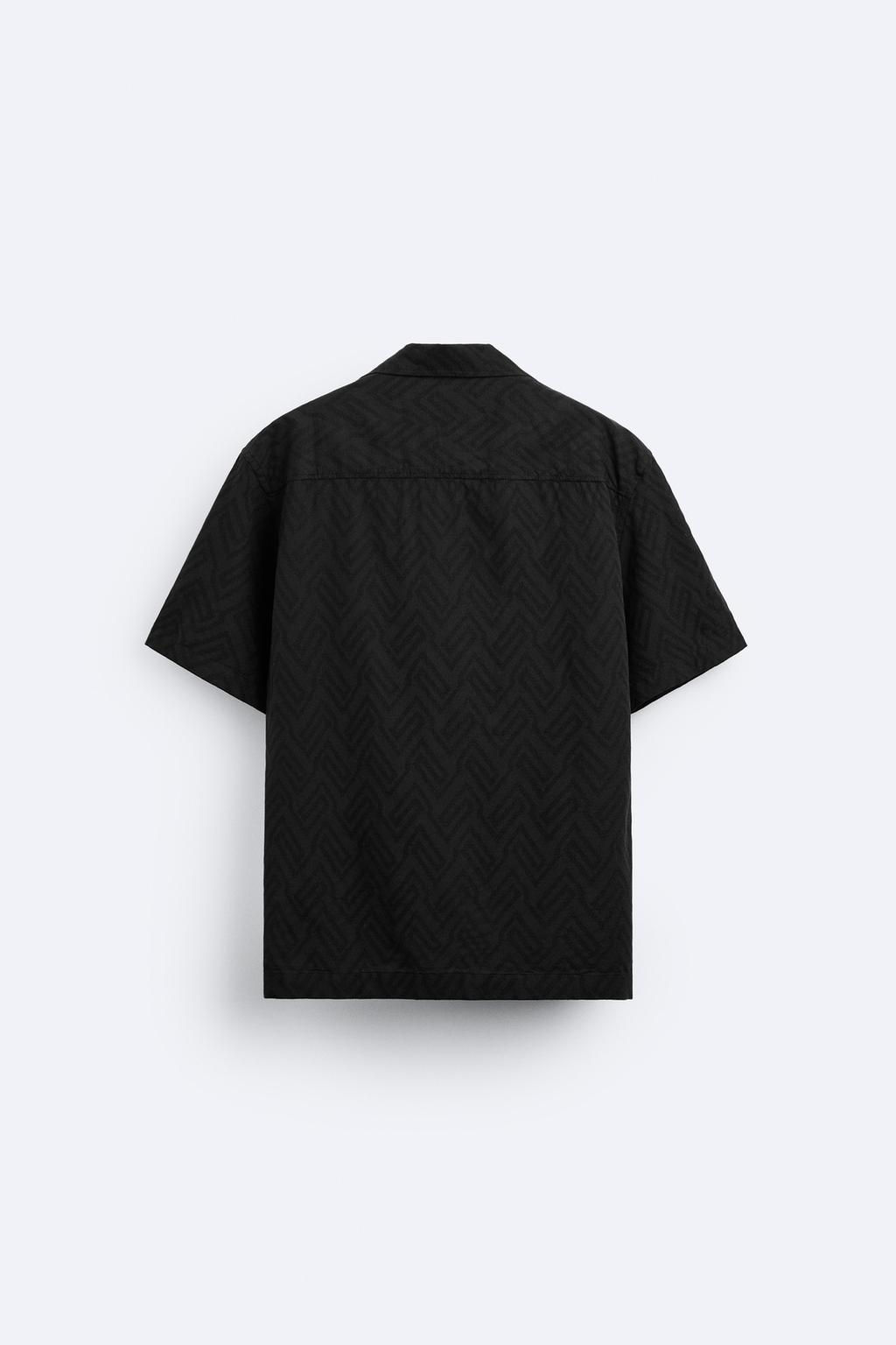 GEOMETRIK JACQUARD GOMLEK - Zara фото 17
