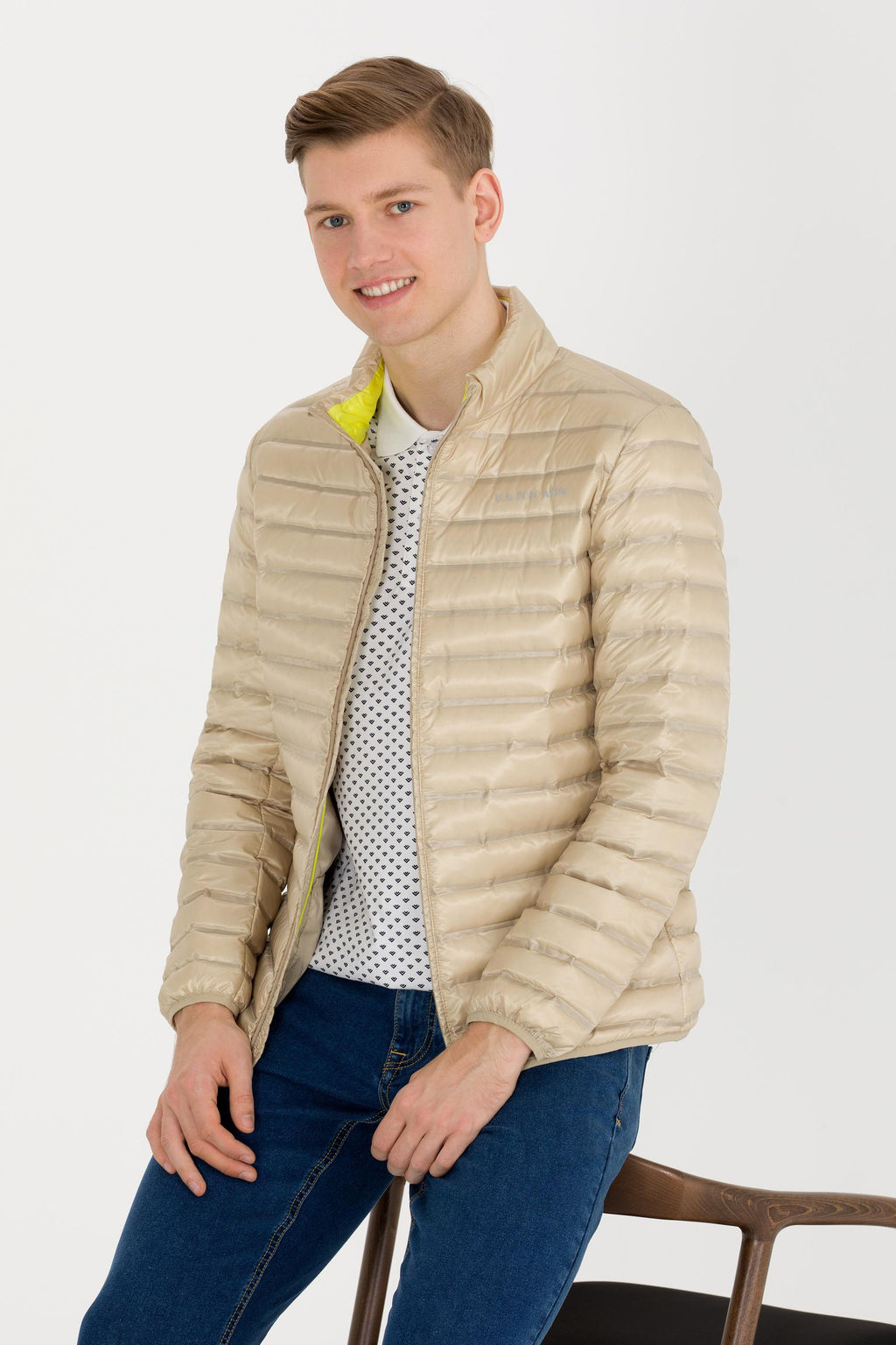 U. S. Polo Assn Мужское каменное пальто - U.s. polo assn фото 3