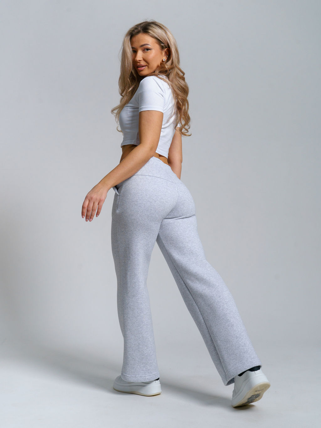 Брюки из футера трехнитка с начесом качество пенье - Svetekst фото 4