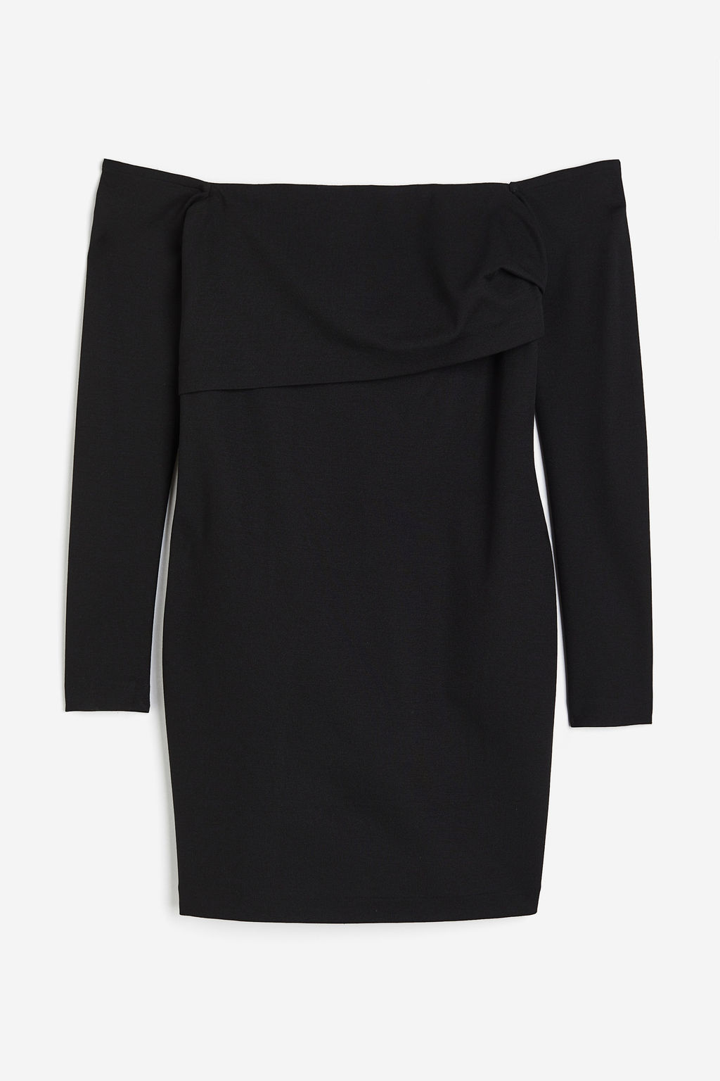 Vestido off-the-shoulder - H&m фото 2