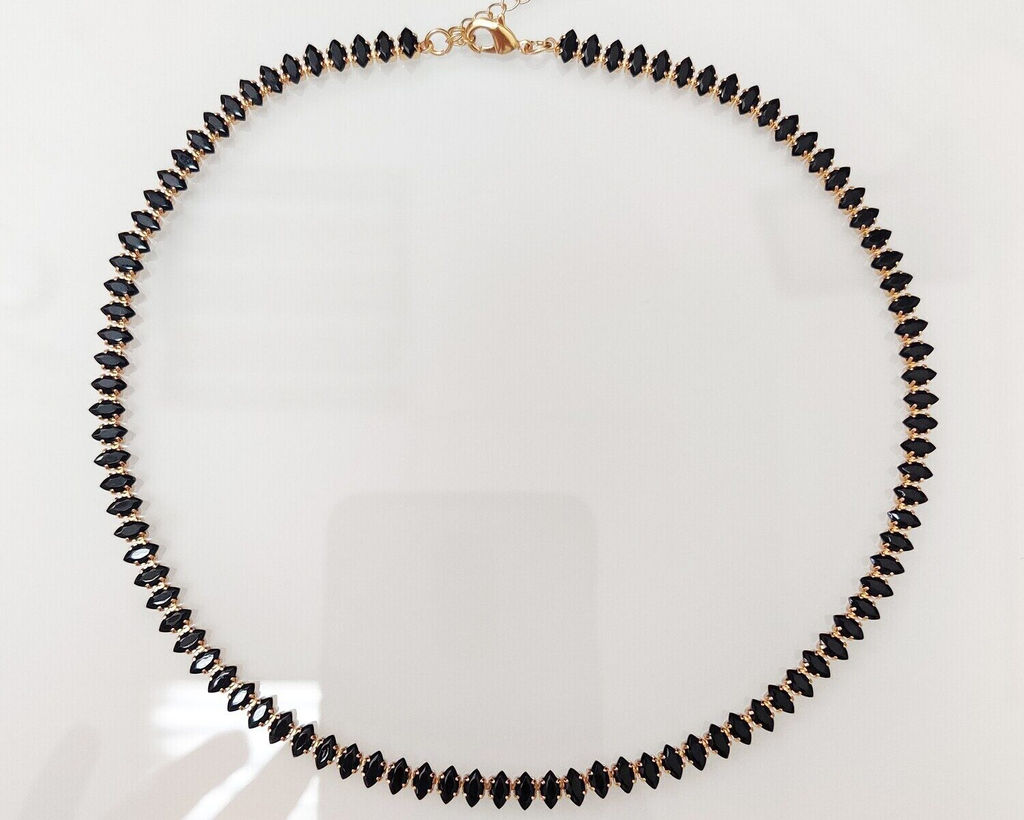 Колье с цирконами