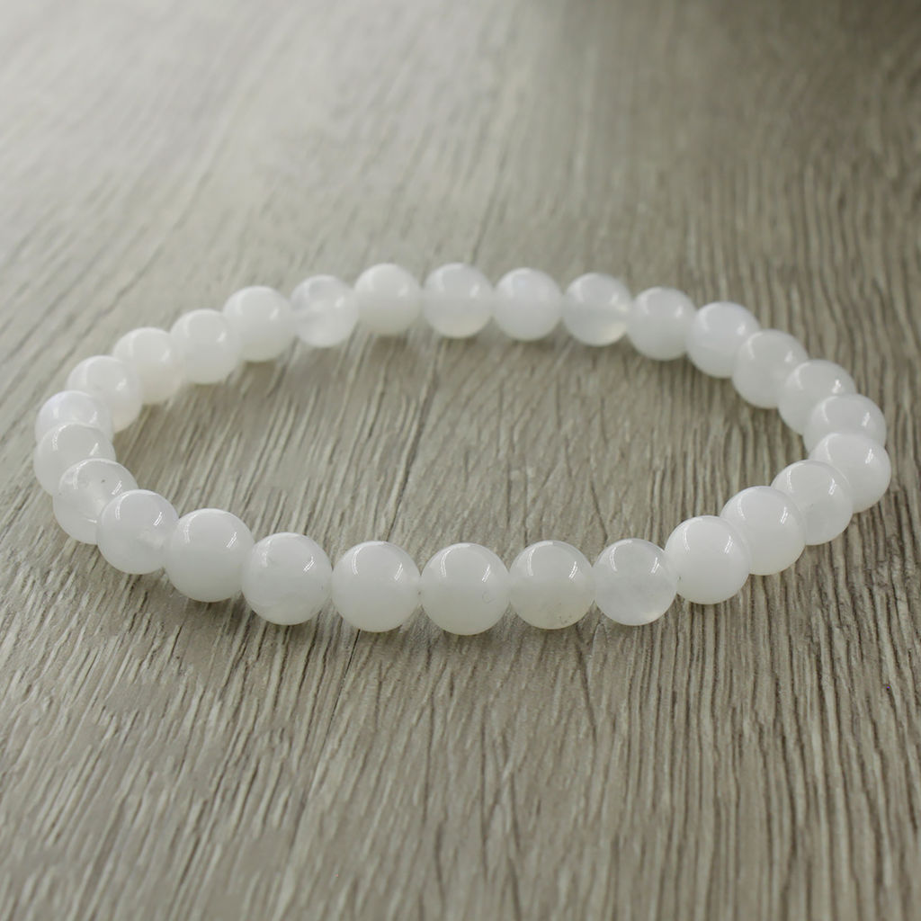 Браслет Классика агат самоцветы 8мм, длина 18см - Agat77 фото 15