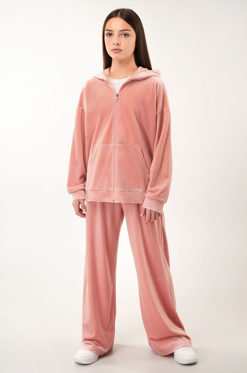 Велюровый костюм для девочки Happyfox