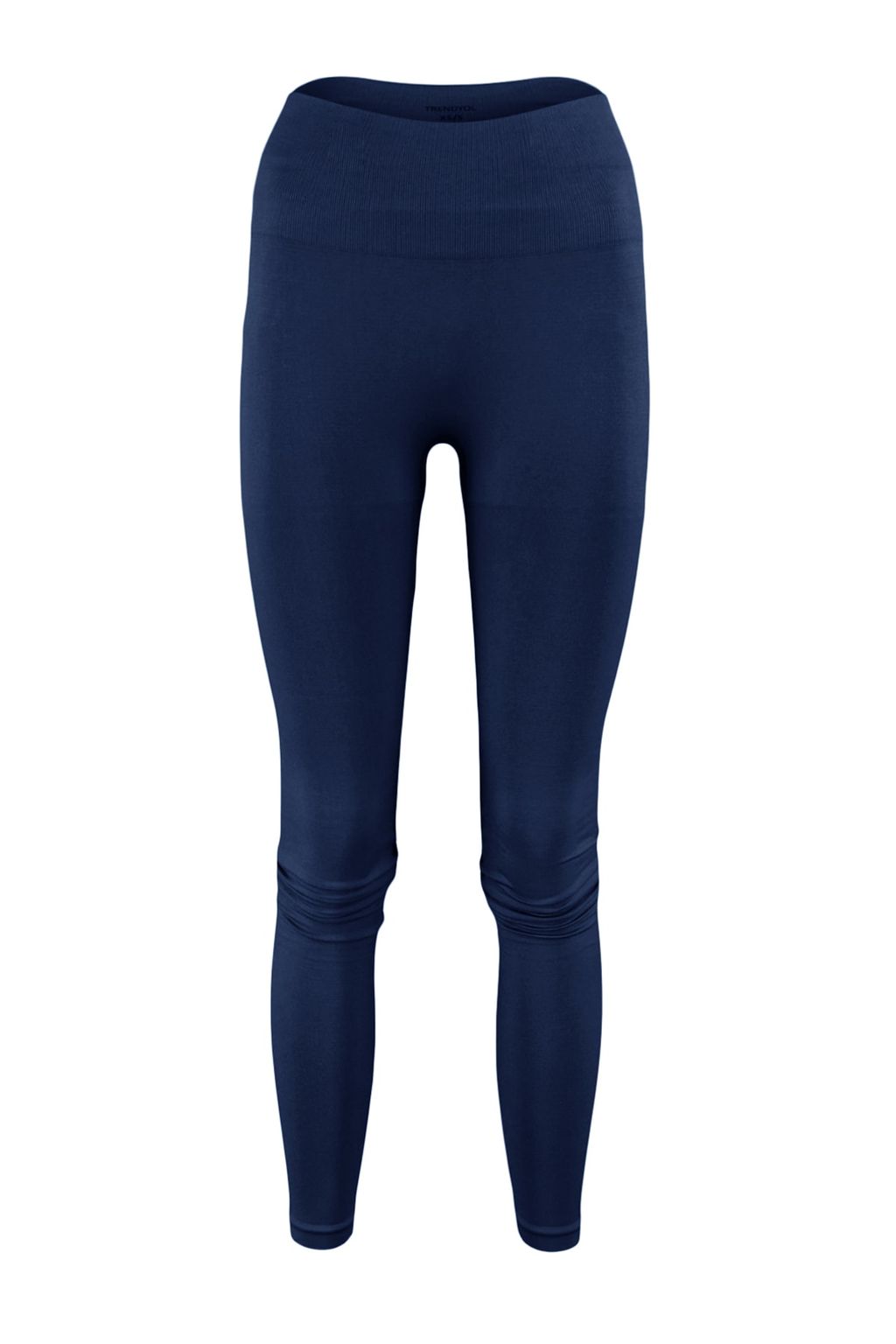 TRENDYOLMILLA Siyah Seamless/Dikissiz Toparlay?c? Tam Boy Orme Spor Tayt TWOAW23TY00027  фото 7