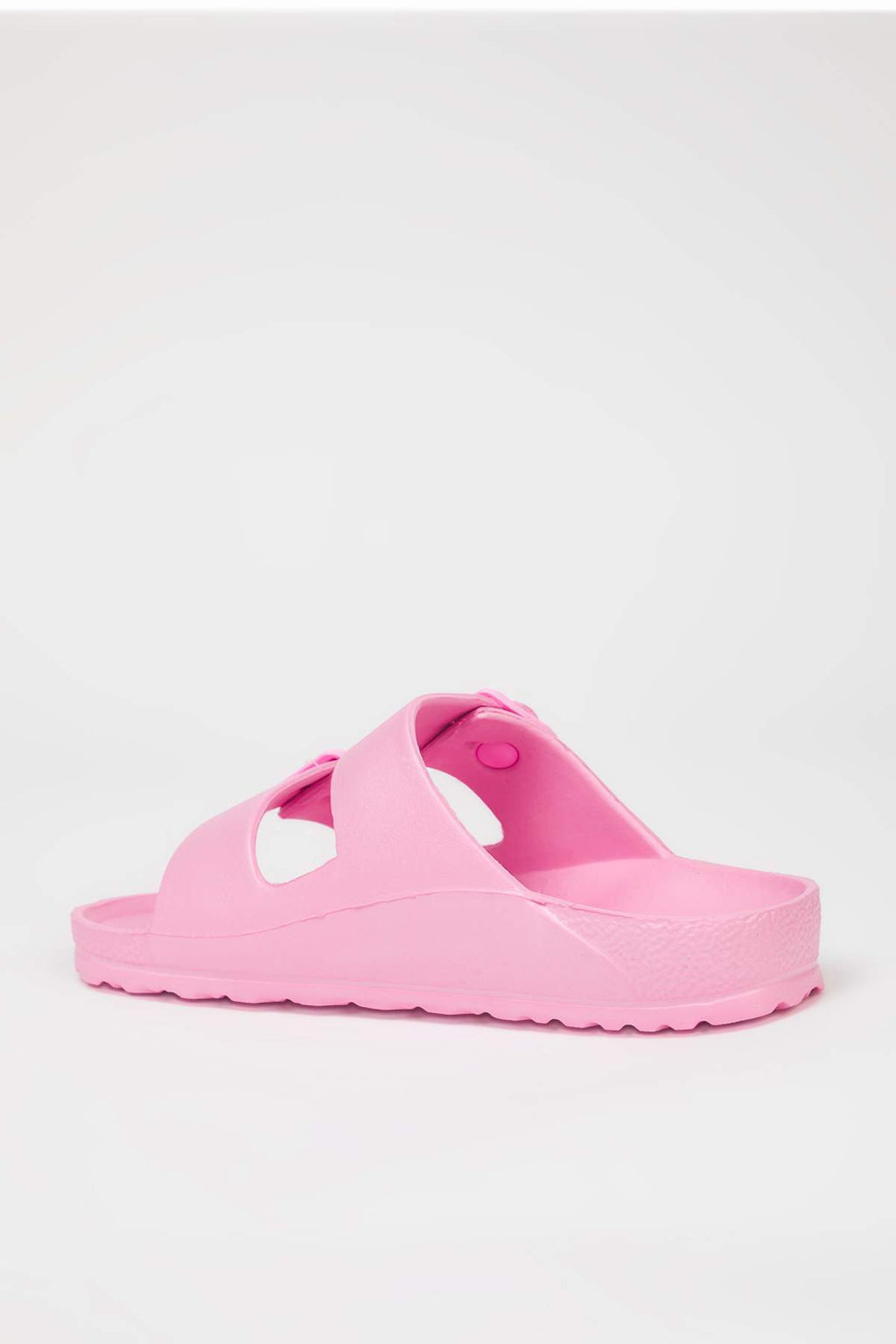 Ac?k Pembe Cift Bantl? Eva Hafif Taban Kad?n Terlik TAKSS25TE00065