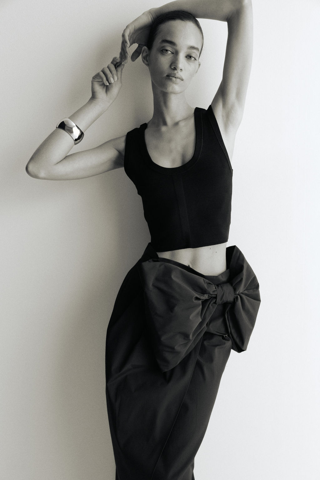Falda cruzada con lazo - H&m фото 2