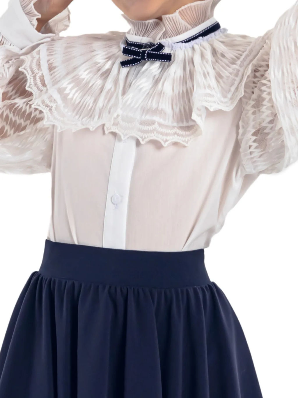 Блузка дев. О76551 - Карамелли фото 6