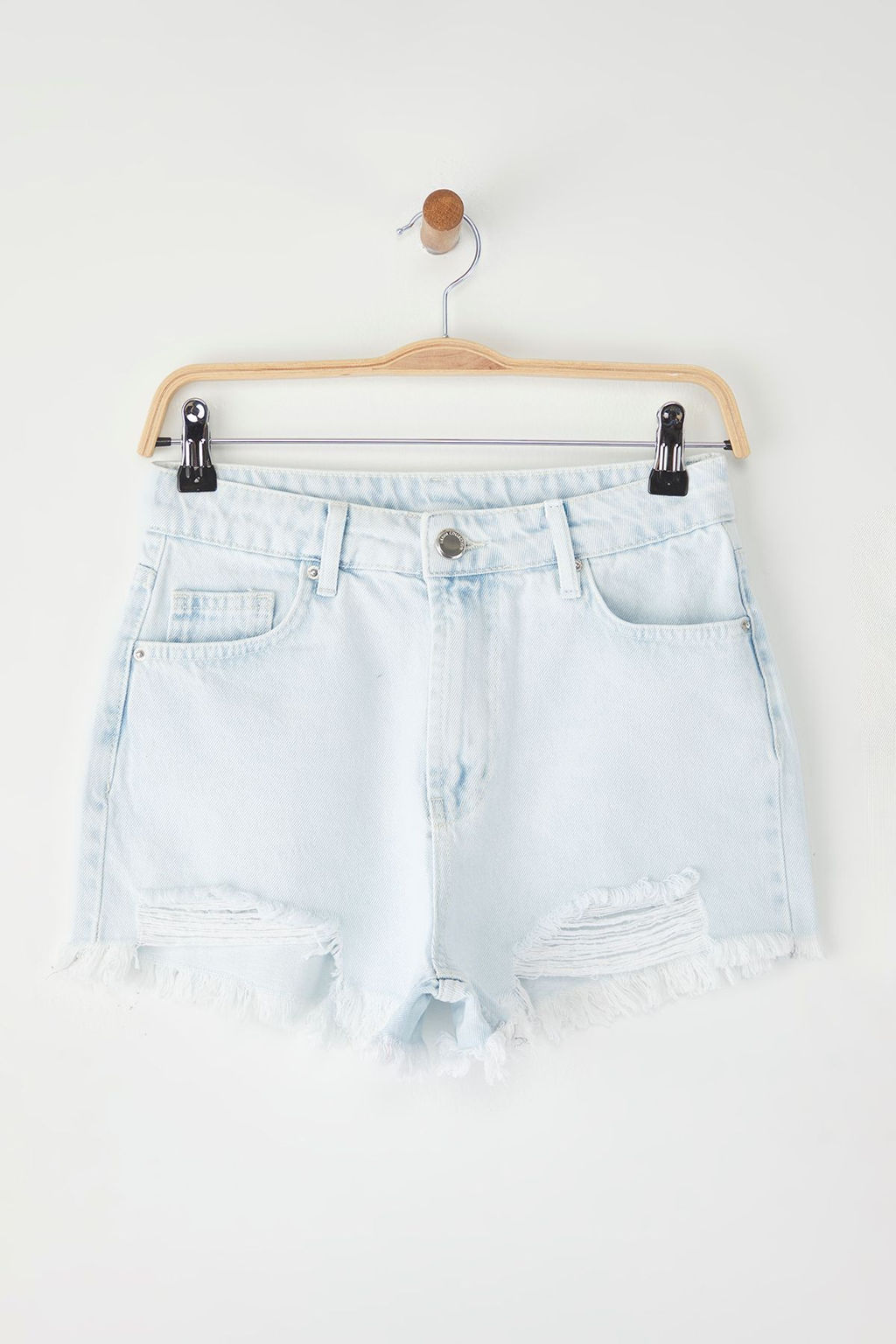 TRENDYOLMILLA Buz Mavisi Sort & Bermuda TWOSS25SR00161  фото 6