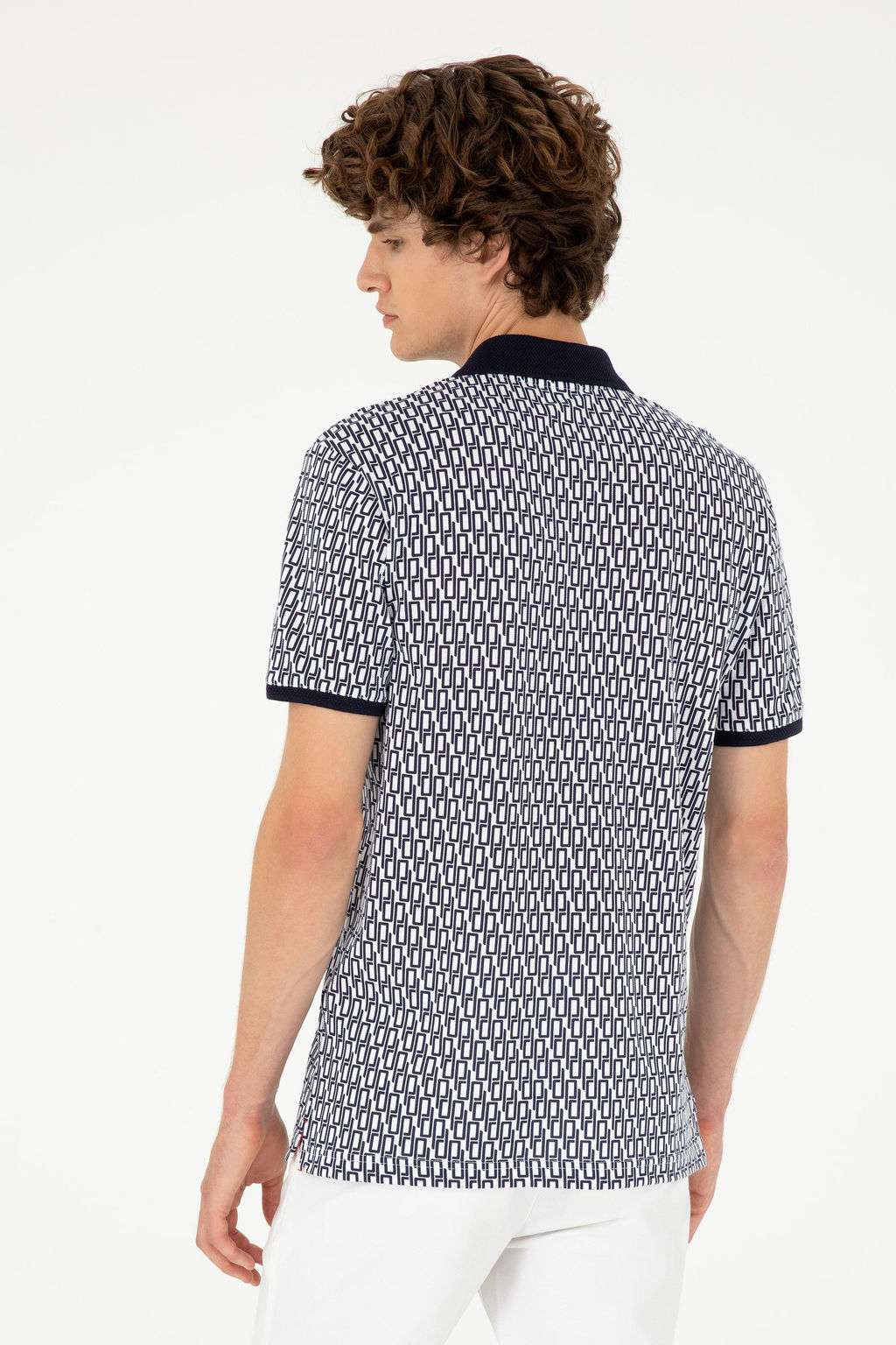 Мужская темно-синяя футболка Неожиданная скидка в корзине - U.s. polo assn фото 12