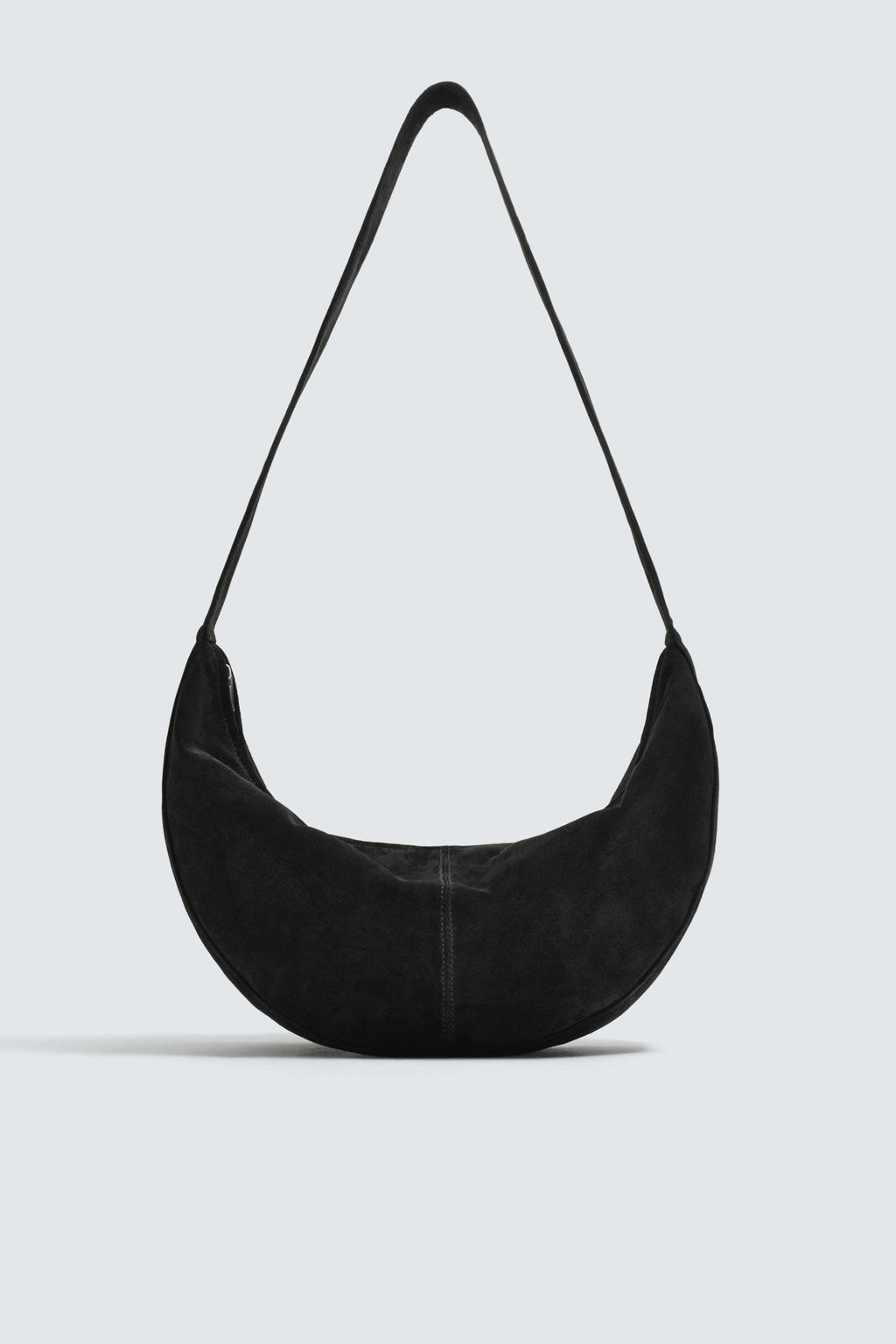 BOLSO HOMBRO PIEL / Negro - Zara фото 7