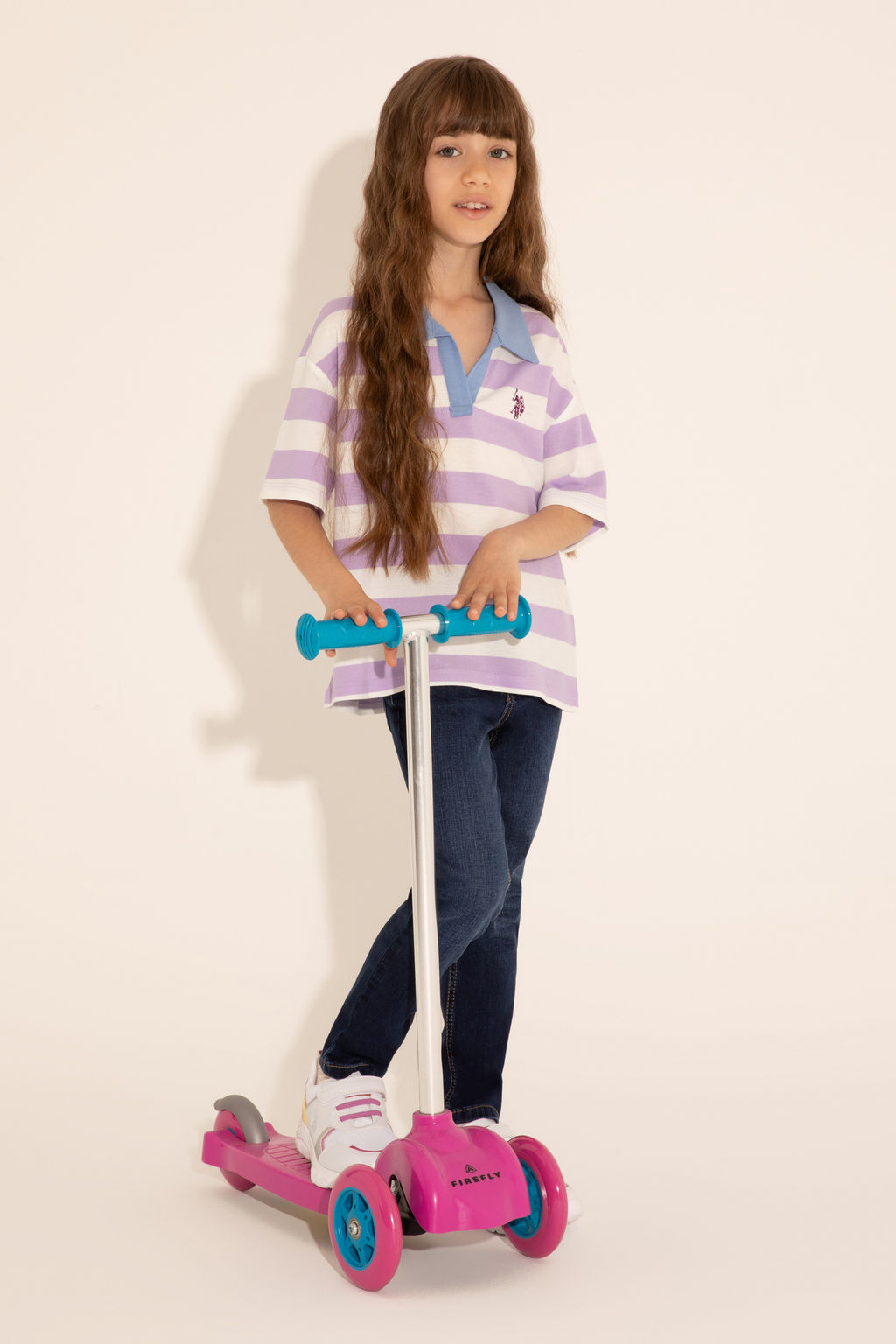 Сиреневая футболка для девочки Неожиданная скидка в корзине - U.s. polo assn фото 10