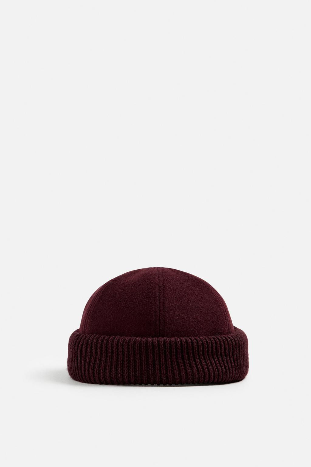 CONTRAST SHORT HAT - Zara фото 10