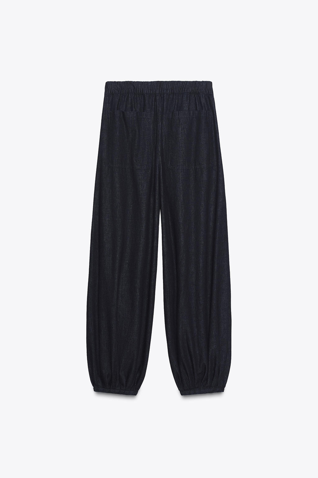 TRF BOMBACHO DENIM TROUSERS - Zara фото 7