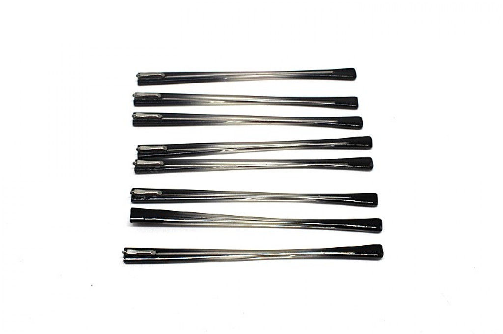 Заушник пластик F-15 (серый) 20 штук (флексы)