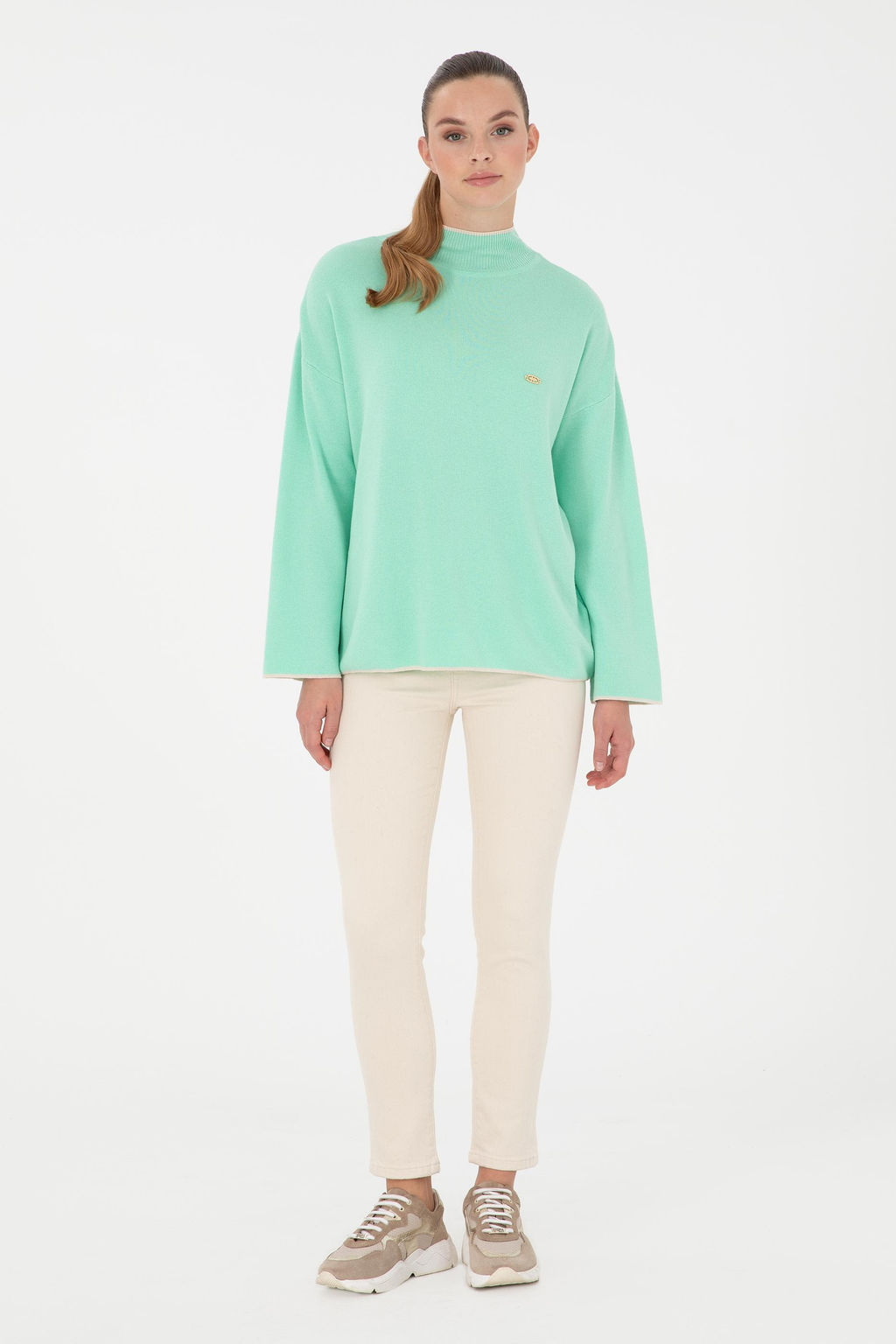 Женские джинсовые брюки с каменным узором Неожиданная скидка в корзине - U.s. polo assn фото 3