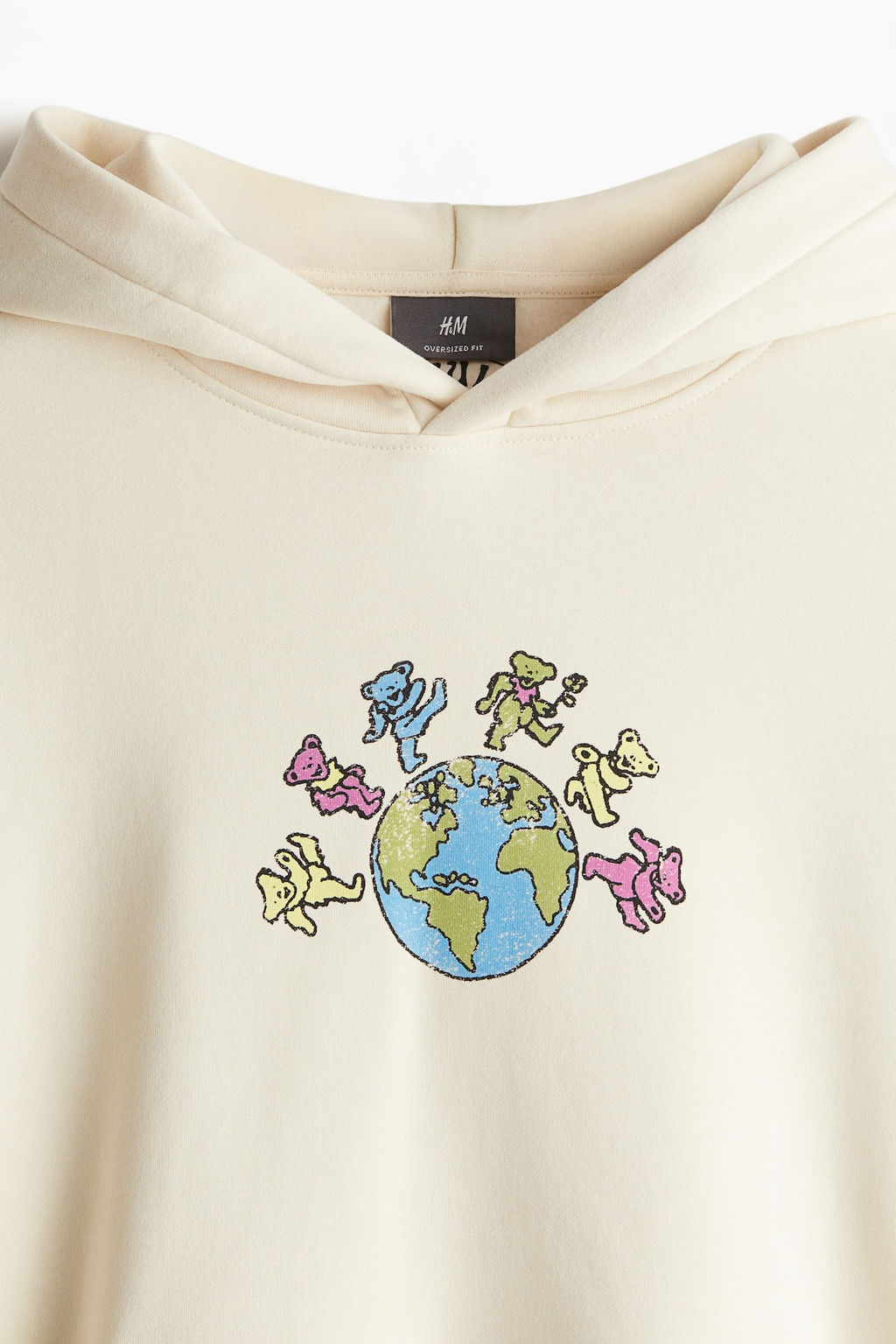 Sudadera con capucha y motivo Oversized Fit - H&m фото 7