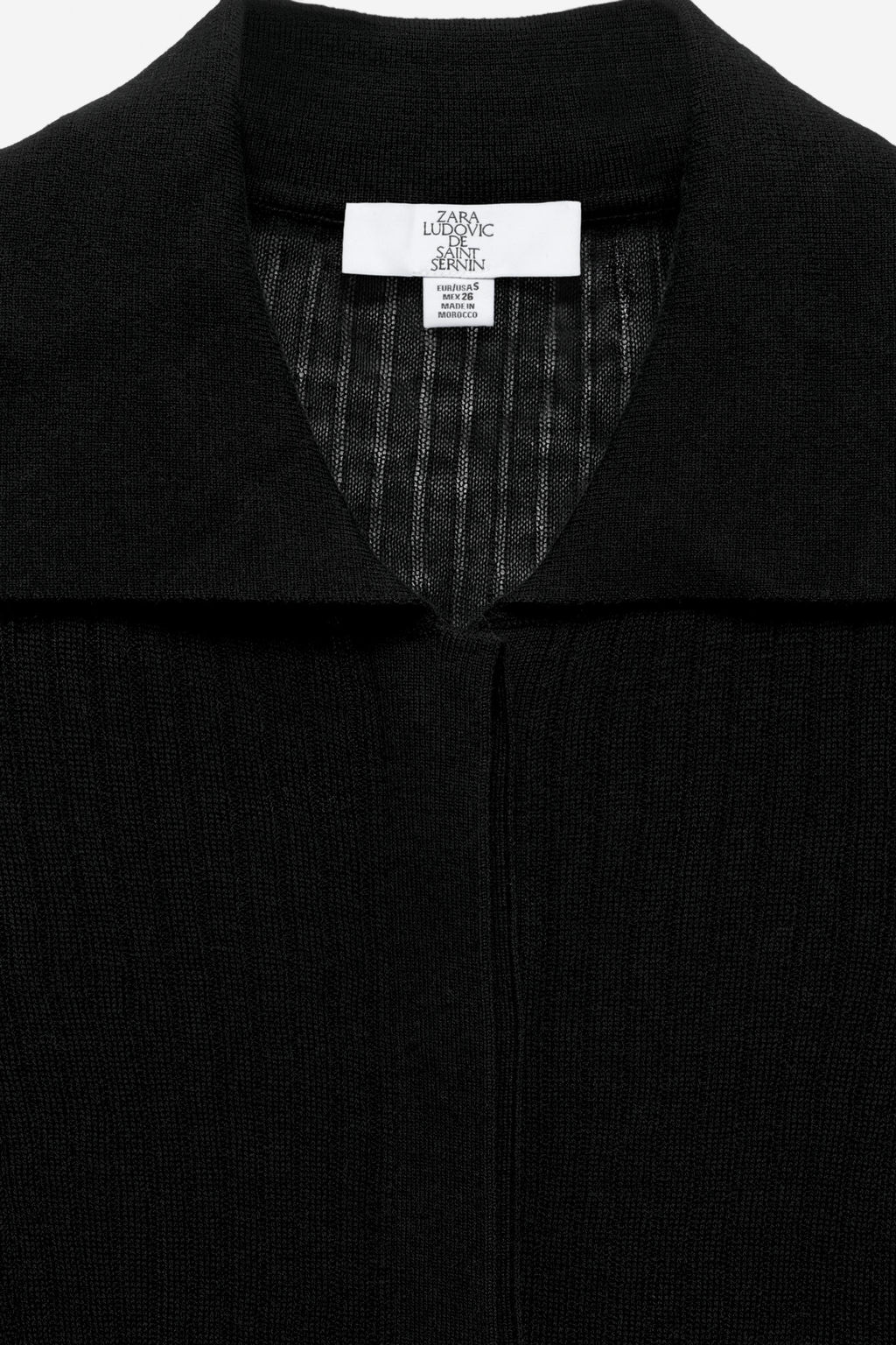 WOOL AND SILK KNIT DRESS LUDOVIC DE SAINT SERNIN x ZARA фото 3