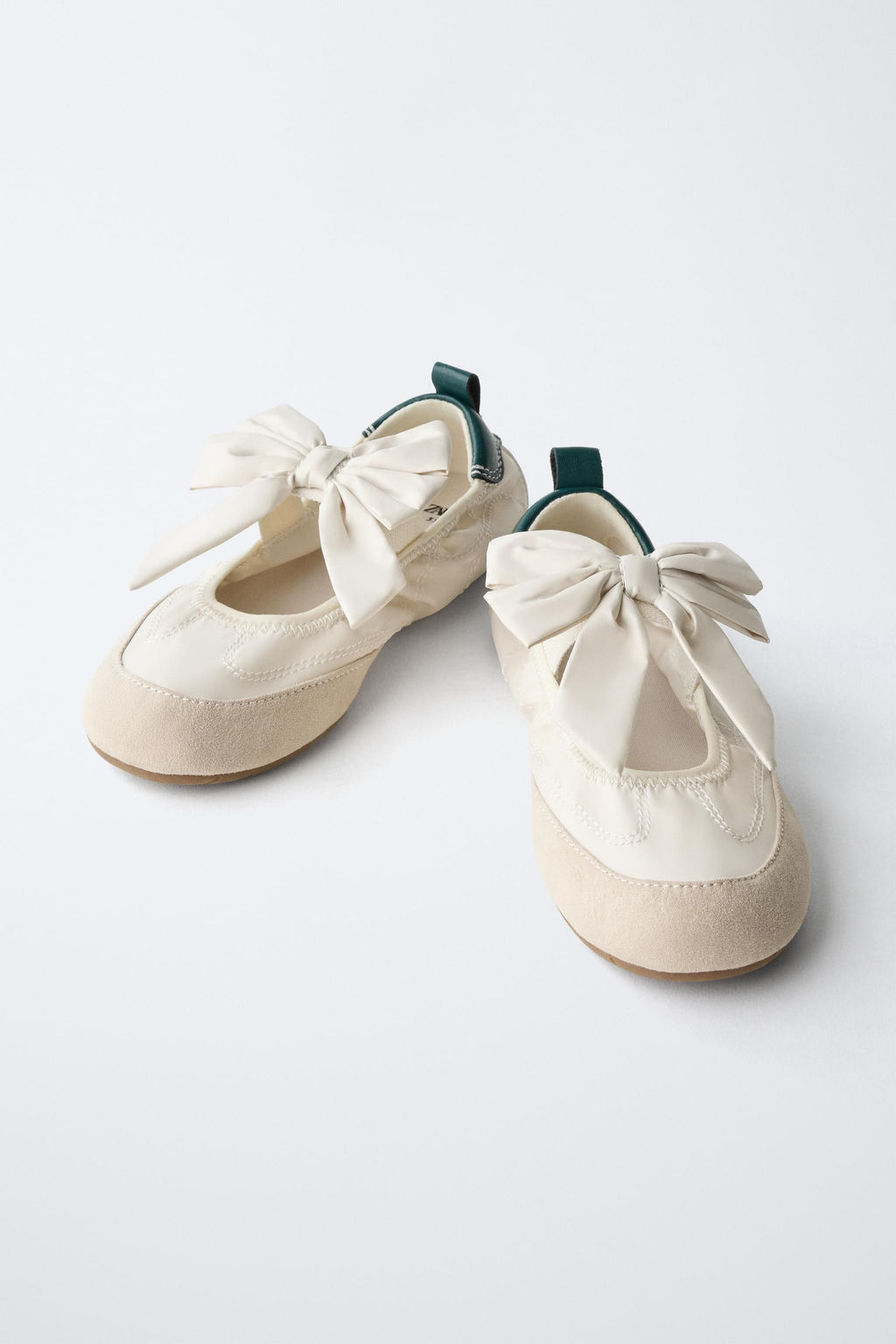 SPORTY BALLERINA SHOES WITH BOW - Zara фото 3