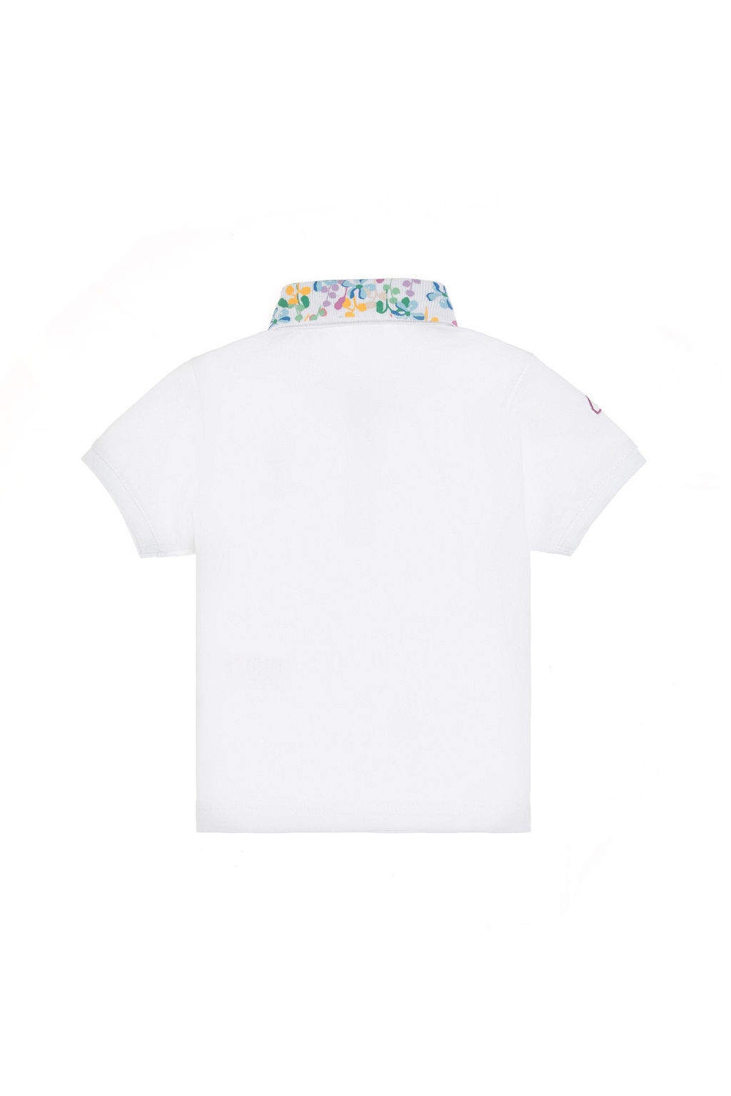 K_z _ocuk Beyaz Polo Yaka Ti__rt Sepette S_rpriz _ndirim - U.s. polo assn фото 3