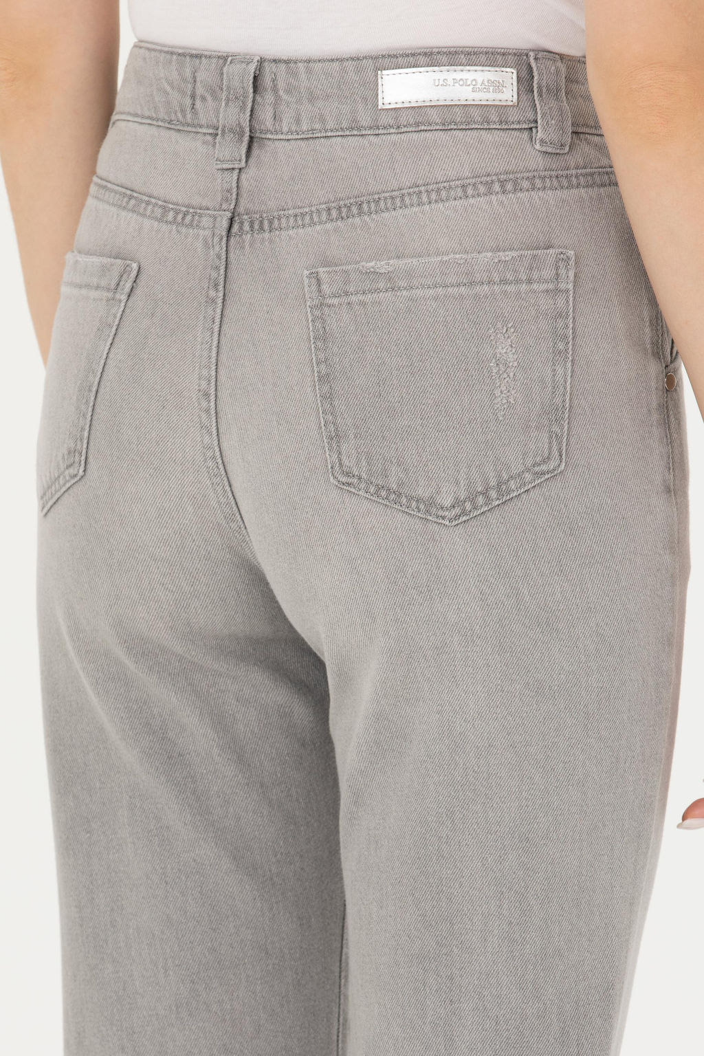 Женские серые джинсовые брюки - U.s. polo assn фото 21
